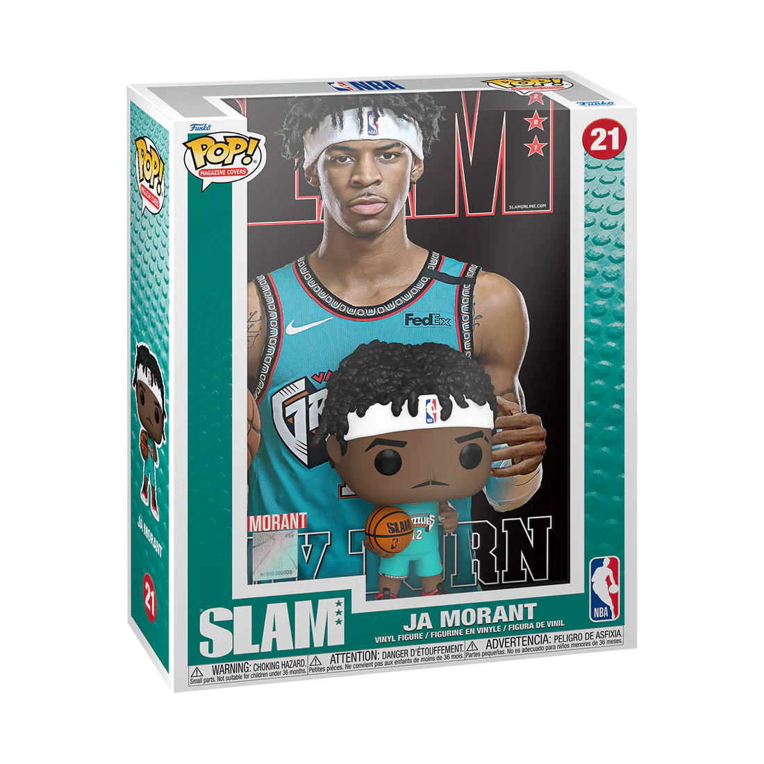 Ja Morant SLAM NBA Funko Pop! Magazine Cover Vinyl Figure