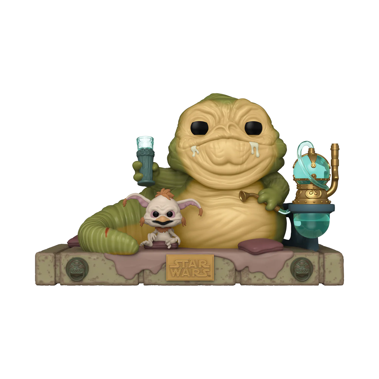 Jabba the Hut & Salacious B. Crumb Star Wars Funko Pop! Moment Vinyl Figure