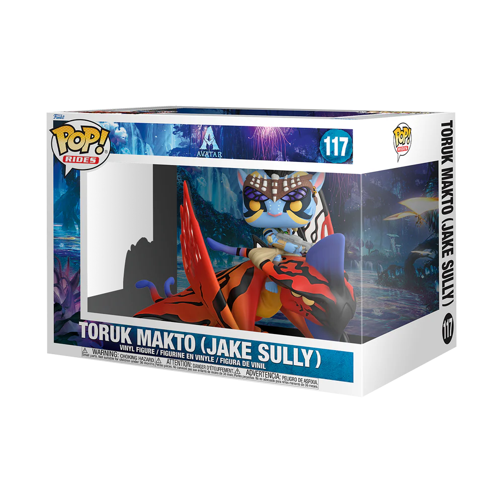 Jake on Toruk Makto Avatar Funko Pop! Rides Vinyl Figure - Image 2