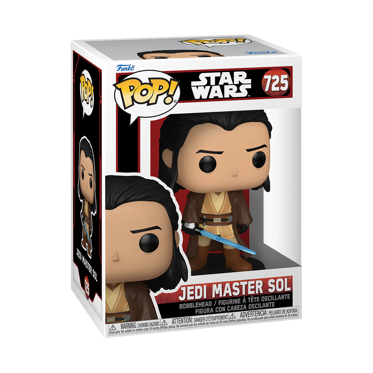 Jedi Master Sol The Acolyte Funko Pop! Star Wars Vinyl Figure - Image 3