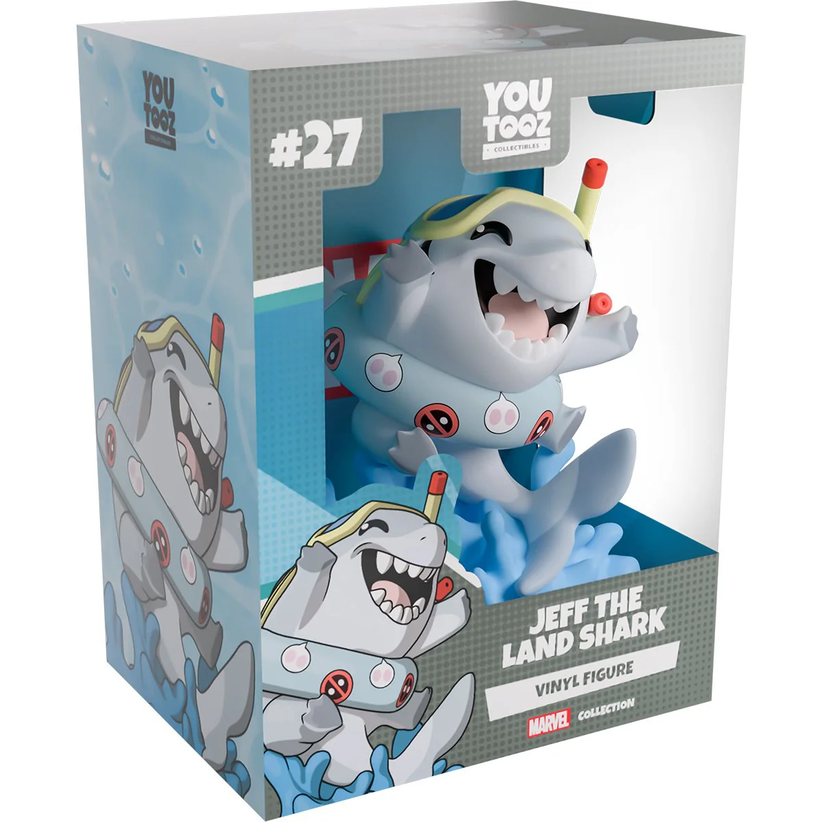 Jeff the Land Shark Marvel Youtooz Vinyl Figure - Image 2