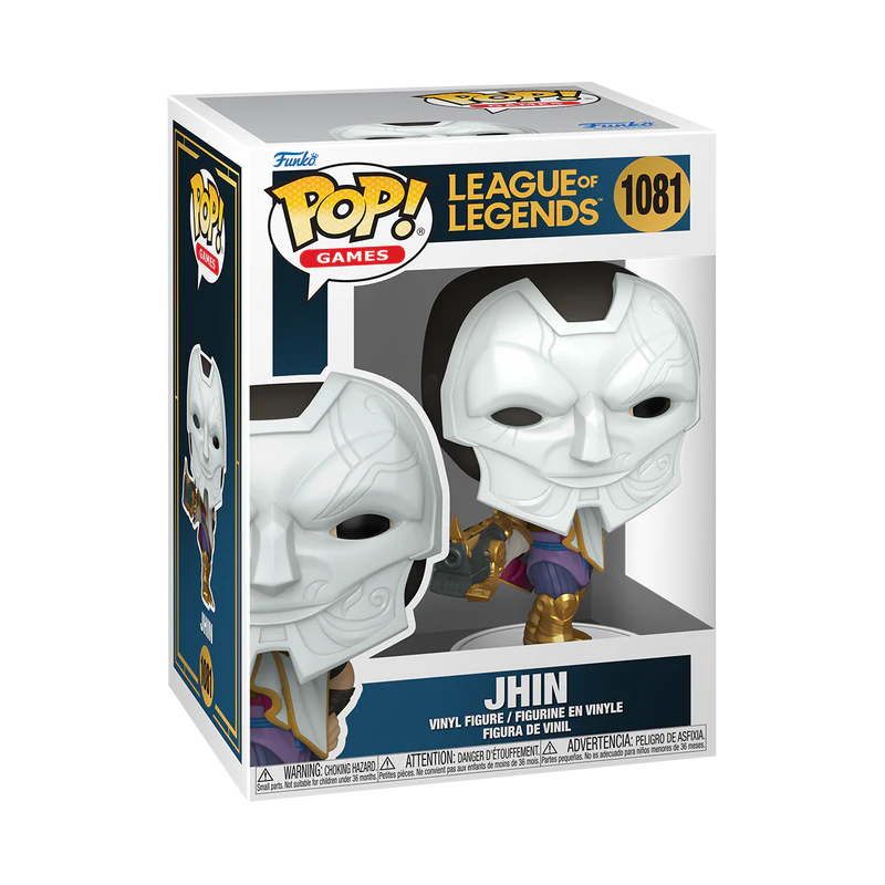 Jhin League of Legends Funko Pop! Games Vinyl Figure - Image 2