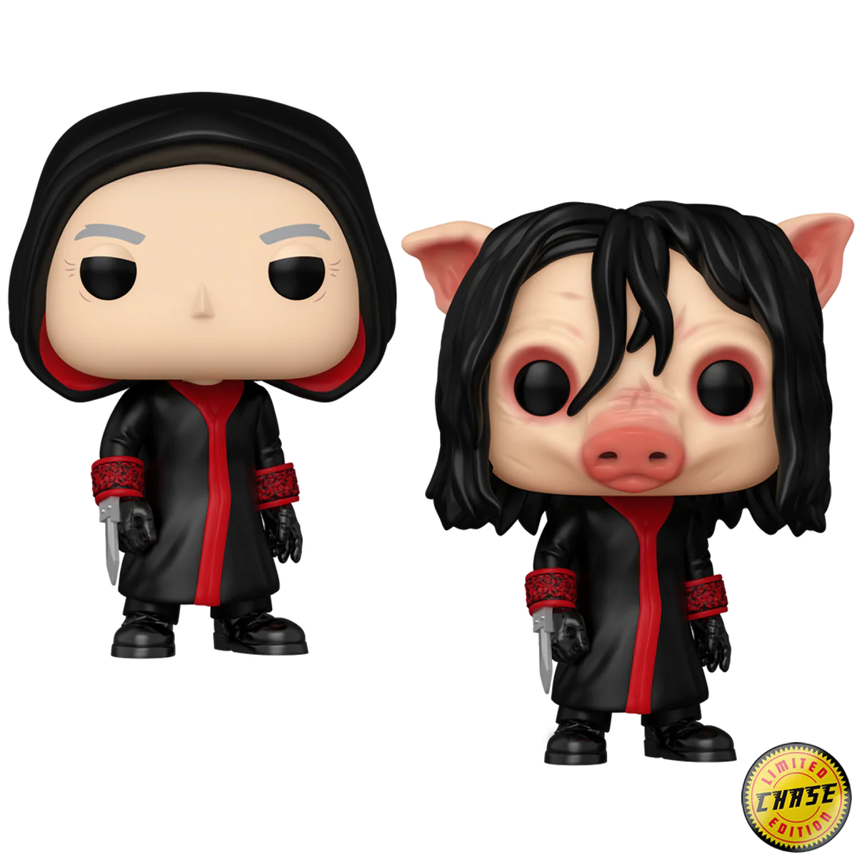 Jigsaw Saw Funko Pop! Movies Vinyl Figure Common + Chase Bundle