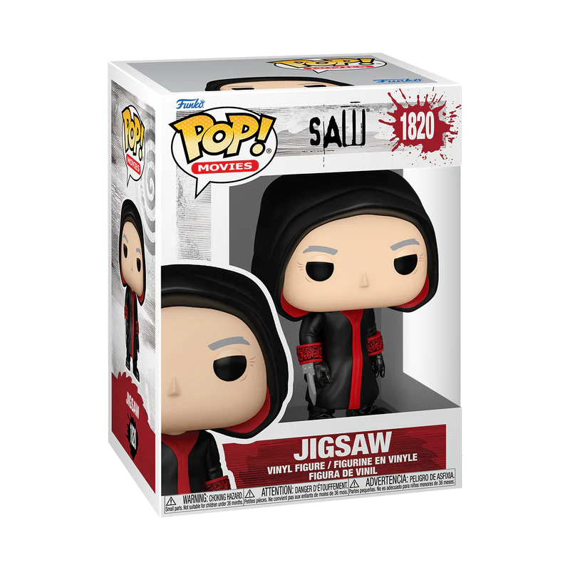 Jigsaw Saw Funko Pop! Movies Vinyl Figure - Image 2