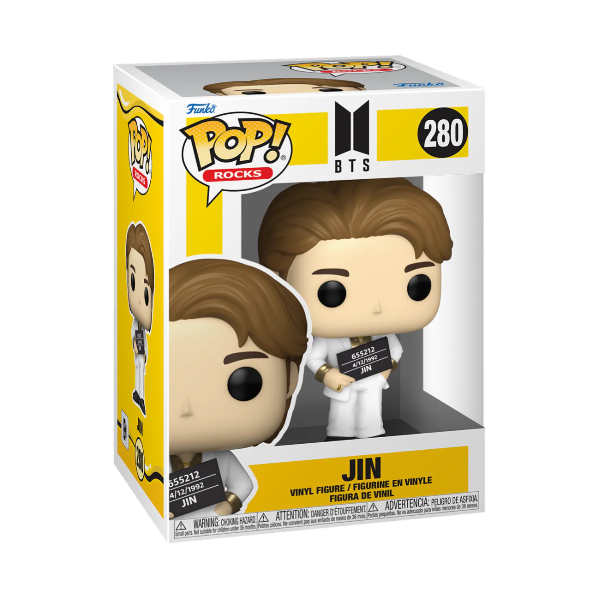 Jin (Butter) BTS Funko Pop! Rocks Vinyl Figure - Image 2