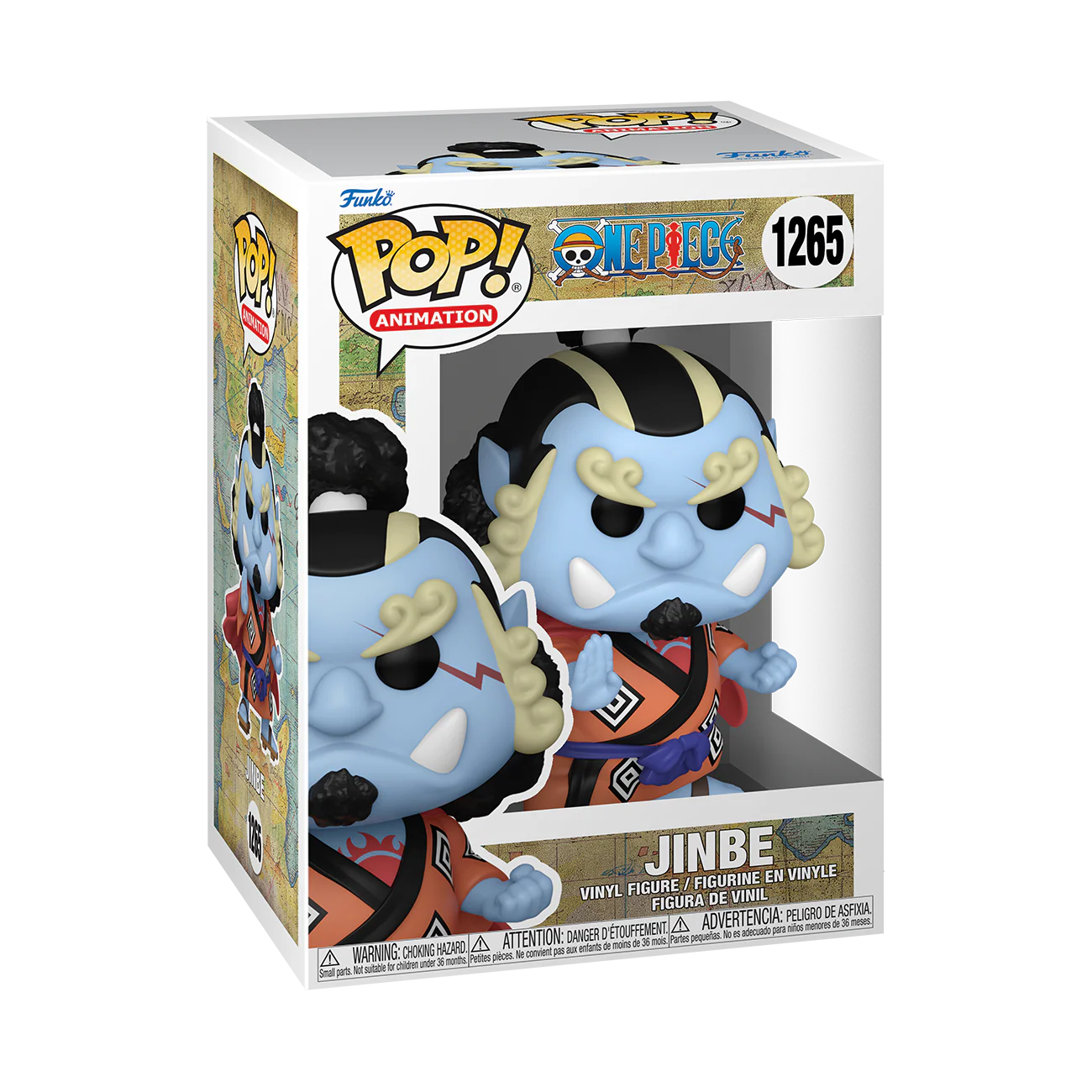 Jinbe One Piece Funko Pop! Anime Vinyl Figure Common + Chase Bundle - Image 4