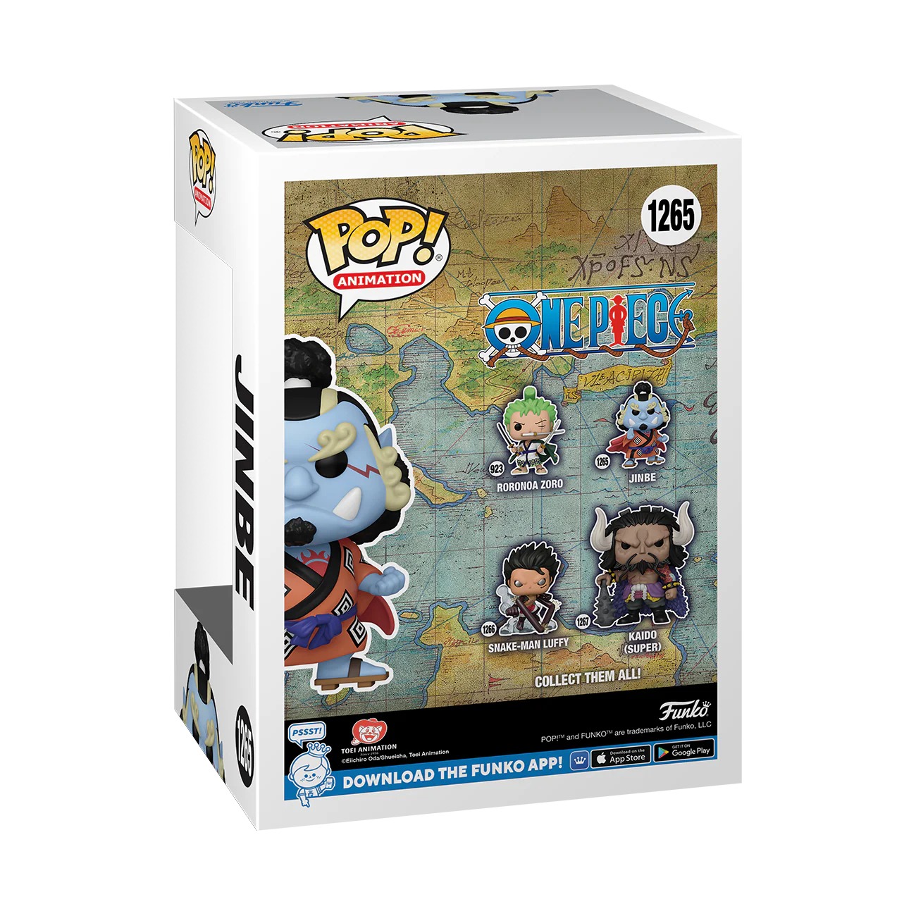 Jinbe One Piece Funko Pop! Anime Vinyl Figure Common + Chase Bundle - Image 6