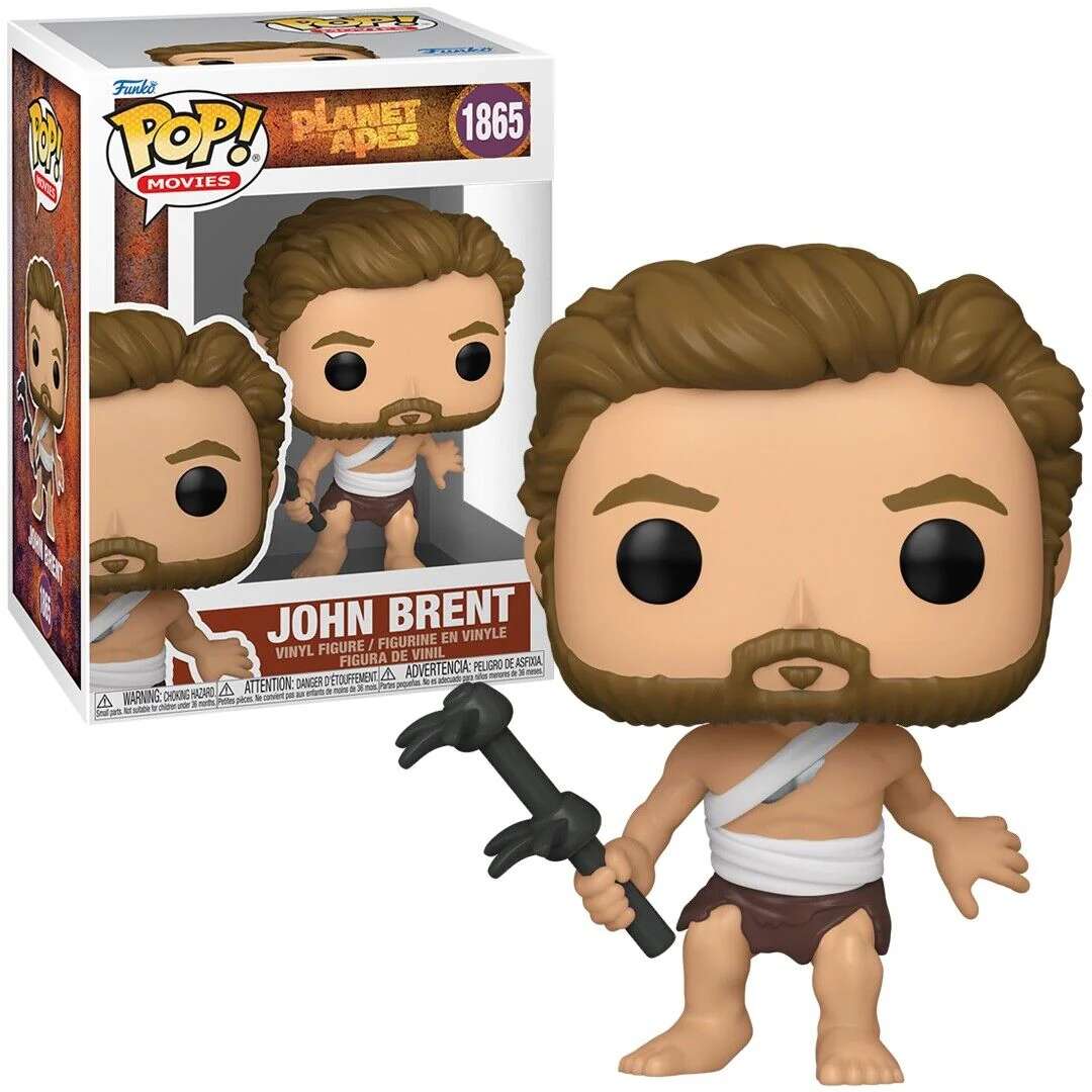 John Brent Planet of the Apes Funko Pop! Movies Vinyl Figure