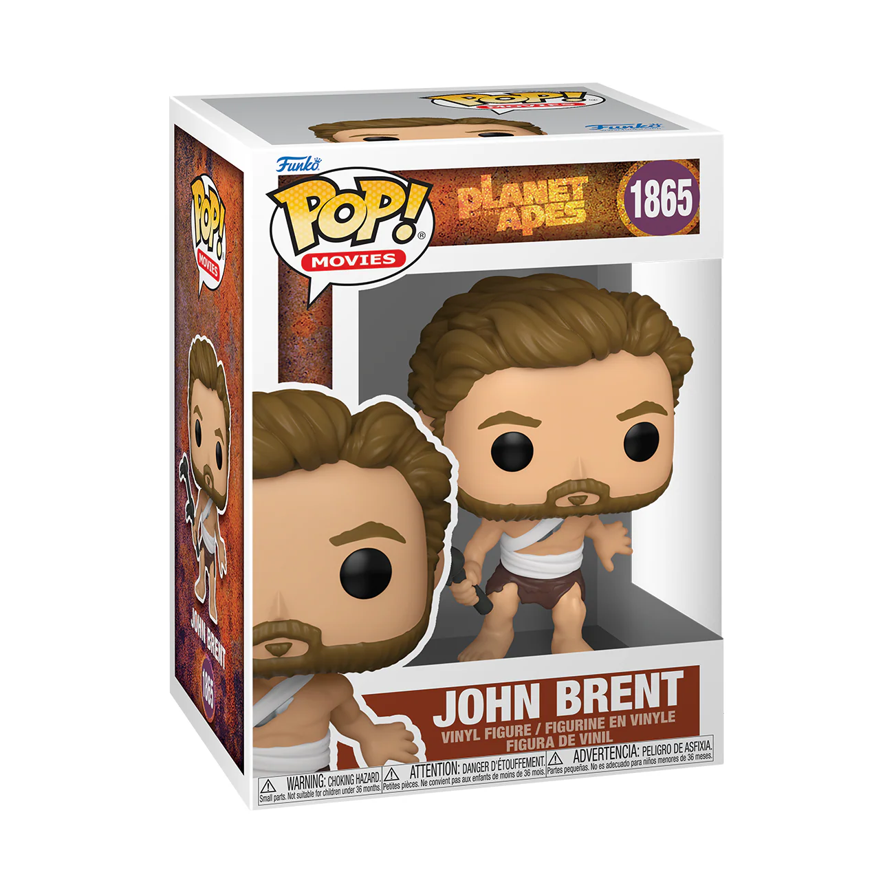 John Brent Planet of the Apes Funko Pop! Movies Vinyl Figure - Image 3