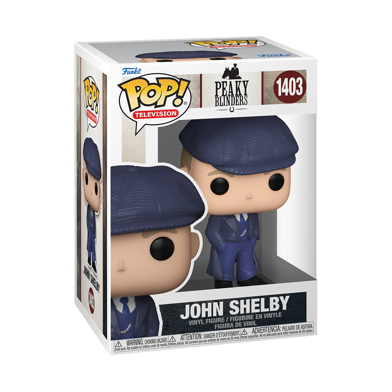 John Shelby Peaky Blinders Funko Pop! TV Vinyl Figure - Image 2