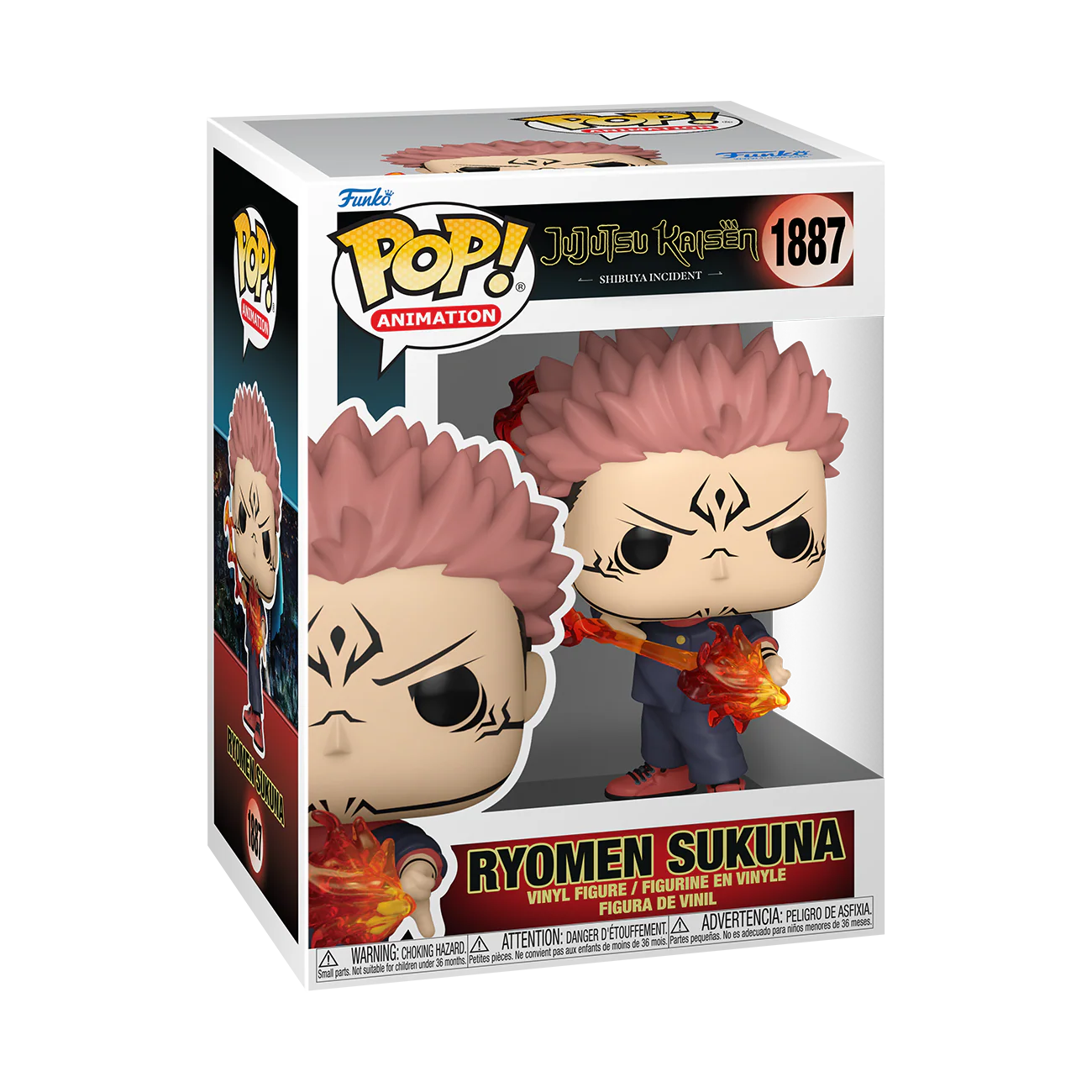 Ryomen Sukuna (Fire Arrow) Jujutsu Kaisen Funko Pop! Anime Vinyl Figure - Image 2