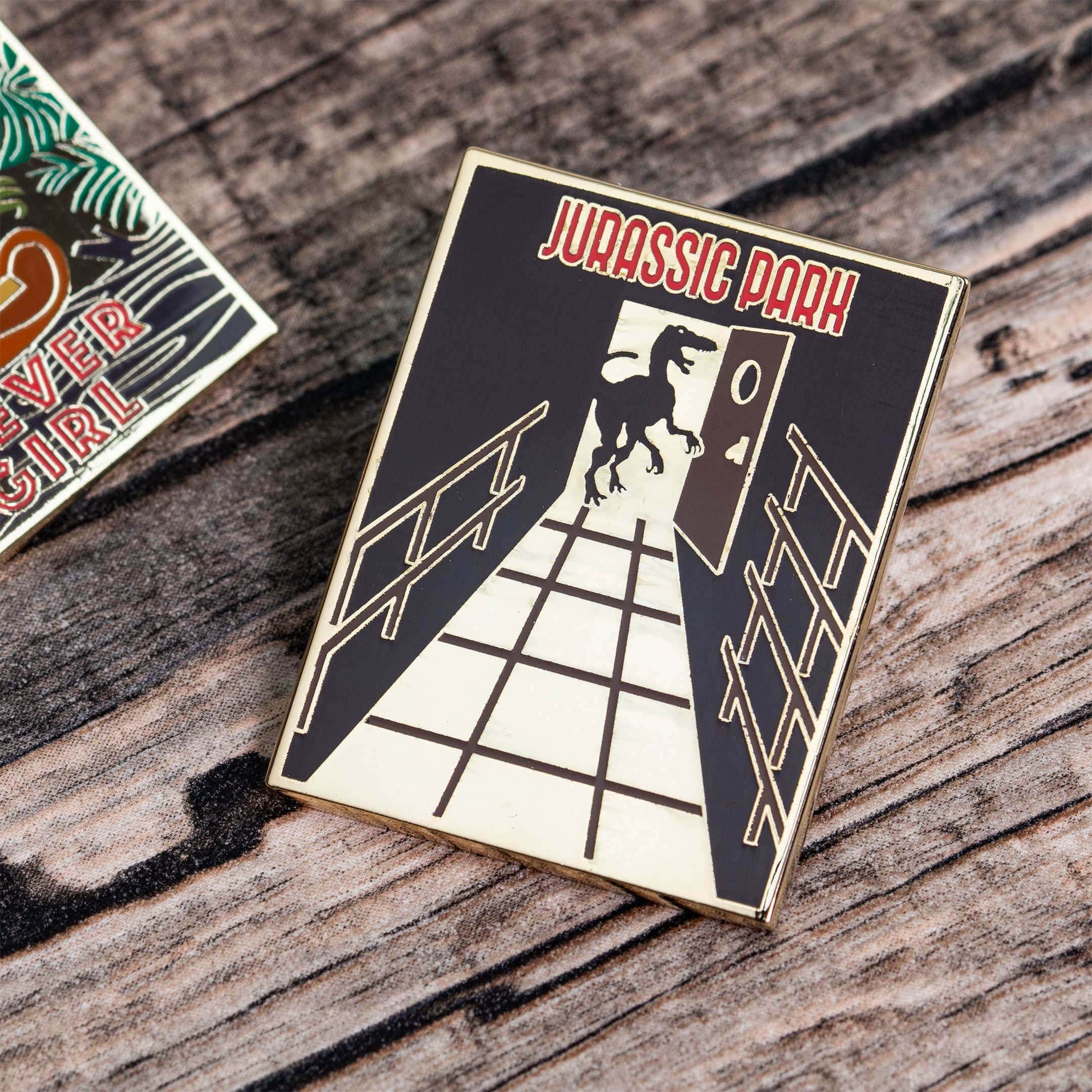 Jurassic Park Enamel Pin Badge Set 1.3 - Image 3