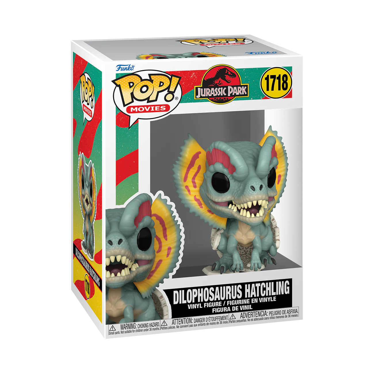 Jurassic Park (Hatchlings) Funko Pop! Movies Vinyl Figure Bundle of 4 - Image 3