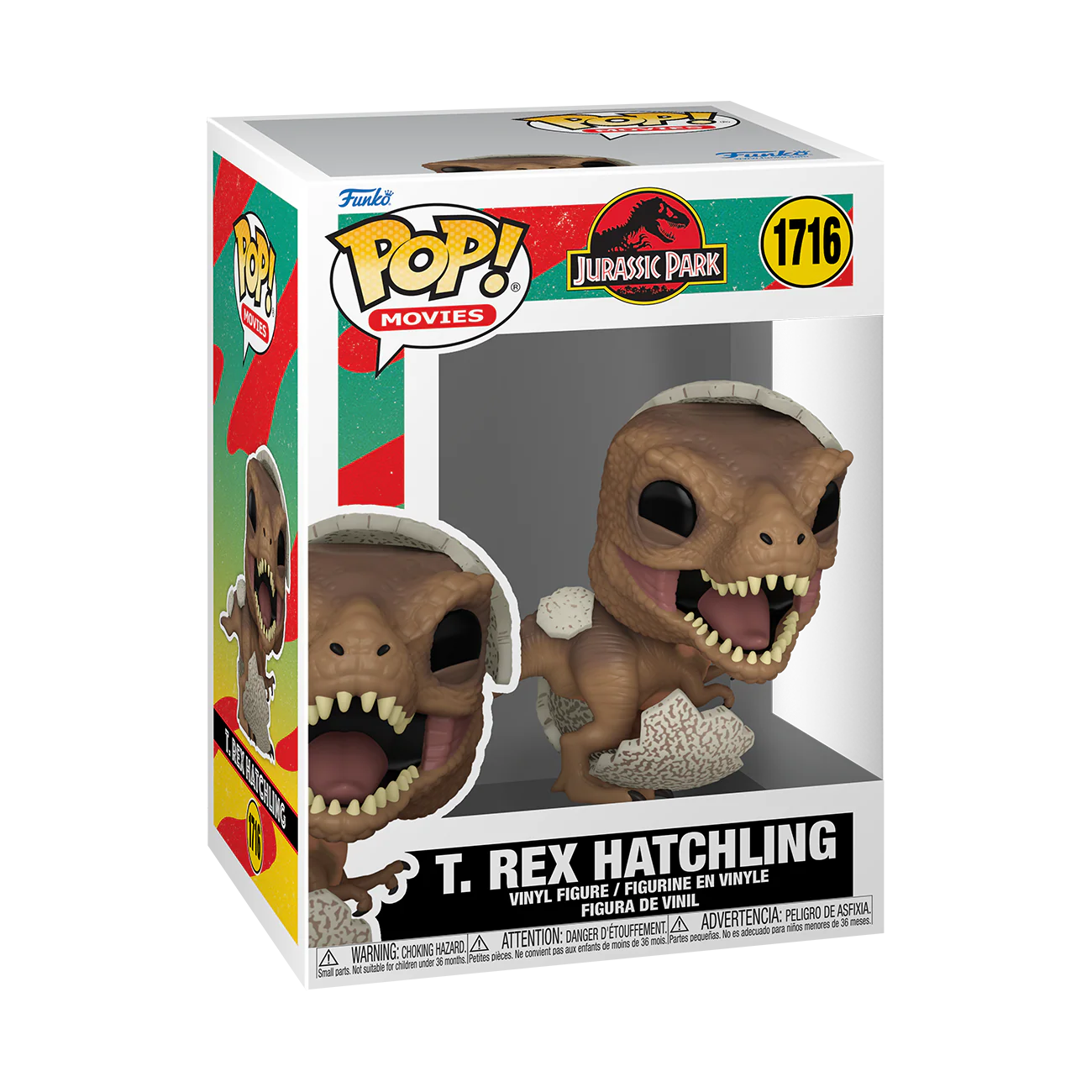 Jurassic Park (Hatchlings) Funko Pop! Movies Vinyl Figure Bundle of 4 - Image 7