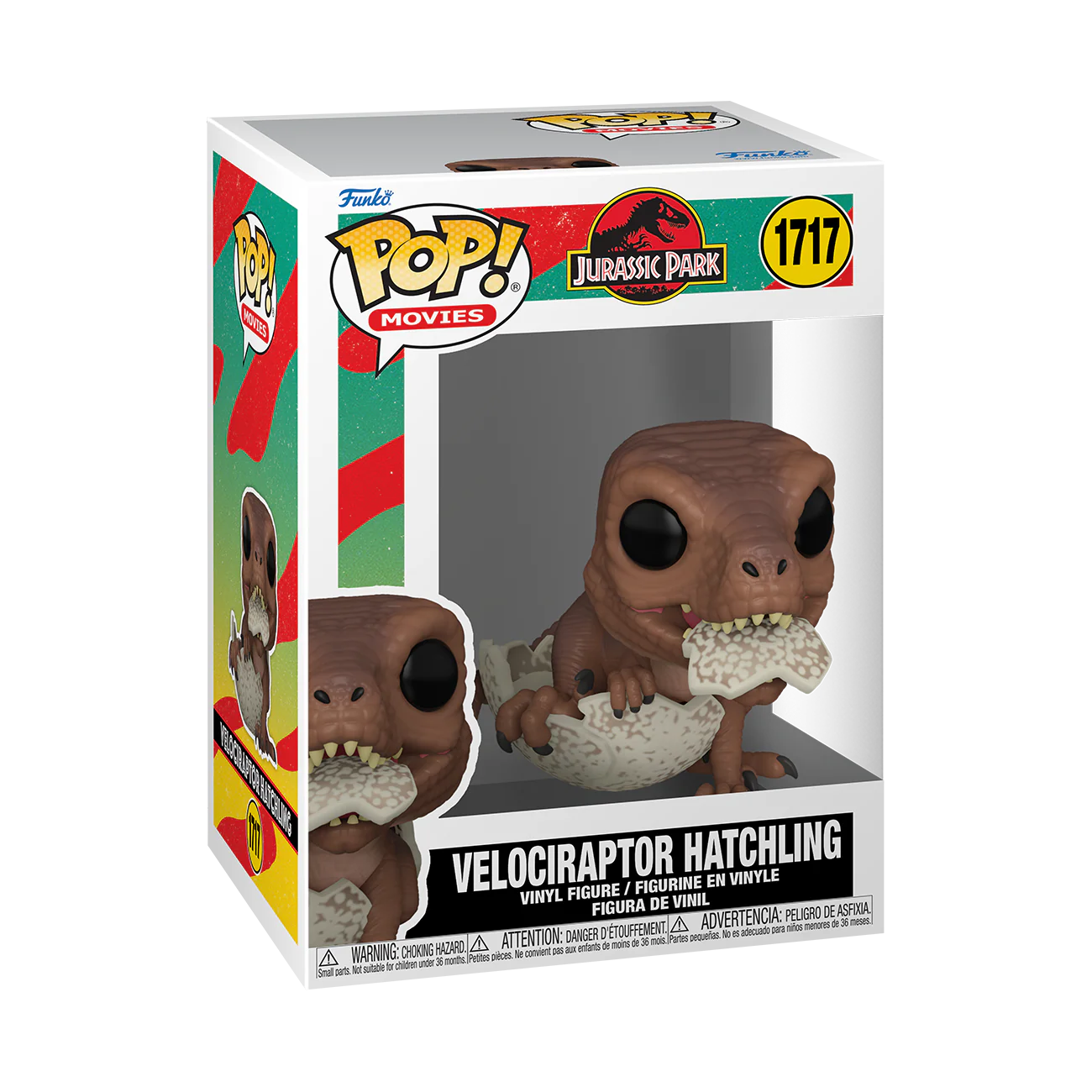 Jurassic Park (Hatchlings) Funko Pop! Movies Vinyl Figure Bundle of 4 - Image 9