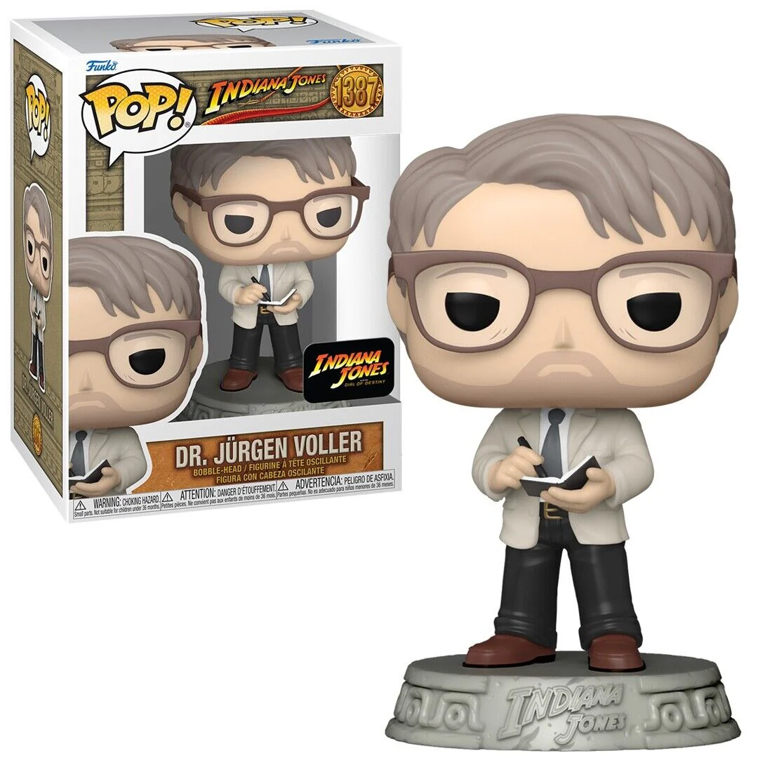 Jurgen Voller Indiana Jones Funko Pop! Movies Vinyl Figure