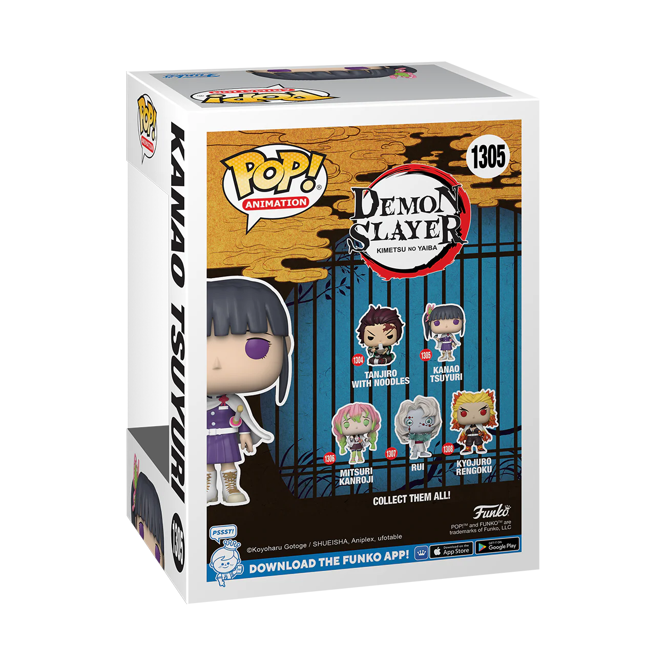 Kanao Tsuyuri Demon Slayer Funko Pop! Anime Vinyl Figure - Image 3