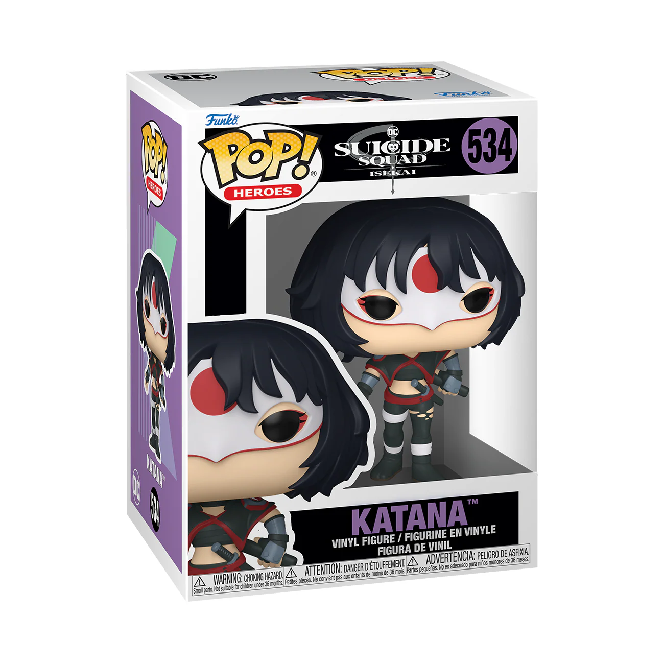 Katana Suicide Squad Isekai Funko Pop! DC Comics Vinyl Figure - Image 3
