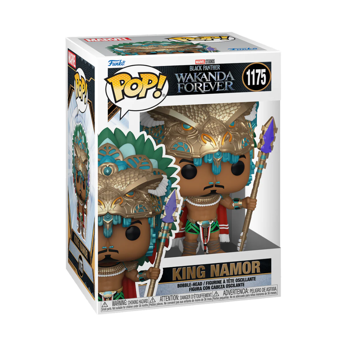 King Namor Black Panther Funko Pop! Marvel Vinyl Figure - Image 3