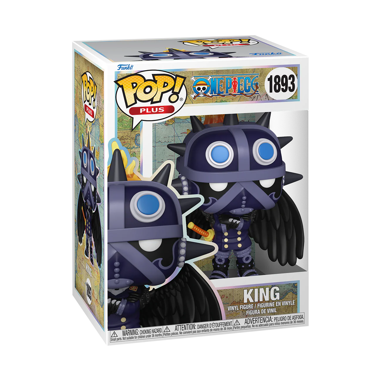 King One Piece Funko Pop! Anime Vinyl Figure - Image 2