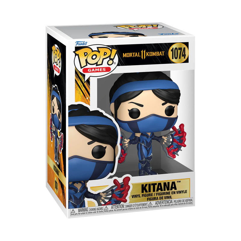 Kitana Mortal Kombat 11 Funko Pop! Games Vinyl Figure - Image 2