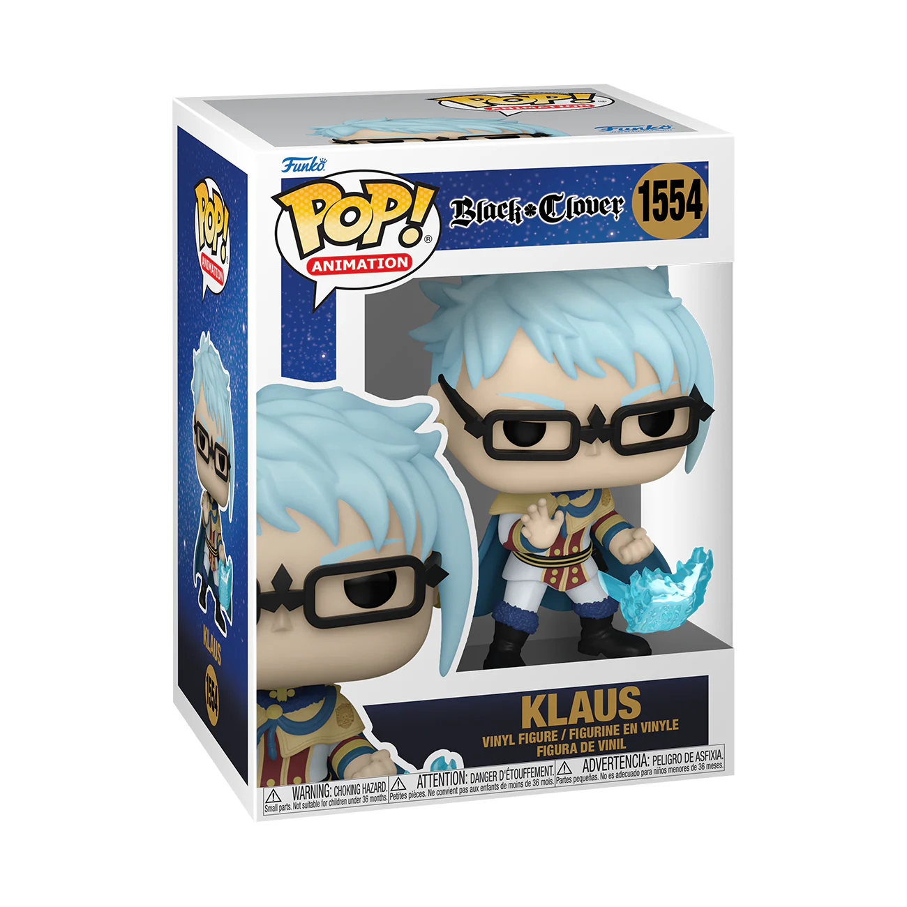 Klaus Black Clover Funko Pop! Anime Vinyl Figure - Image 3