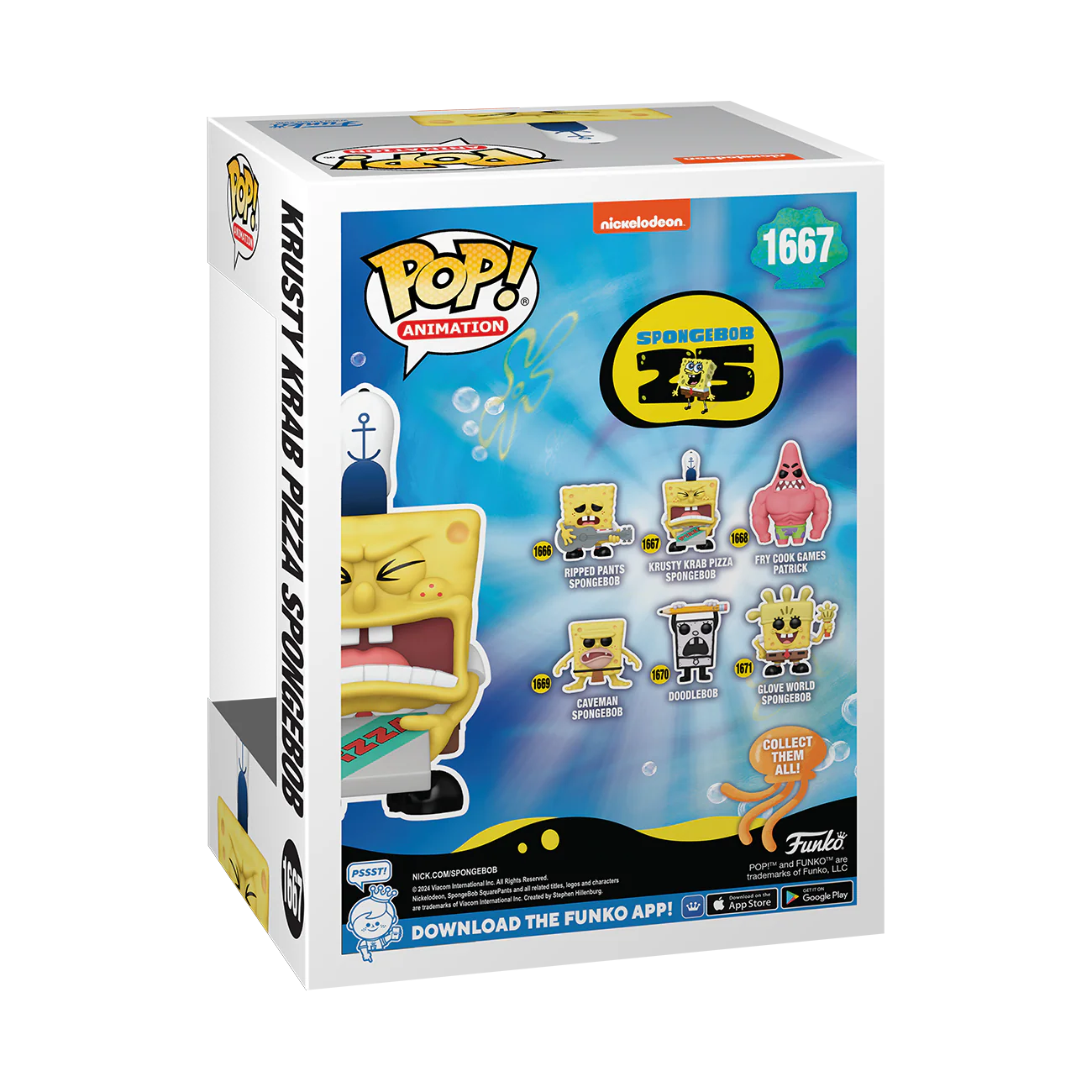 Krusty Krab Pizza SpongeBob Squarepants Funko Pop! Animation Vinyl Figure - Image 3