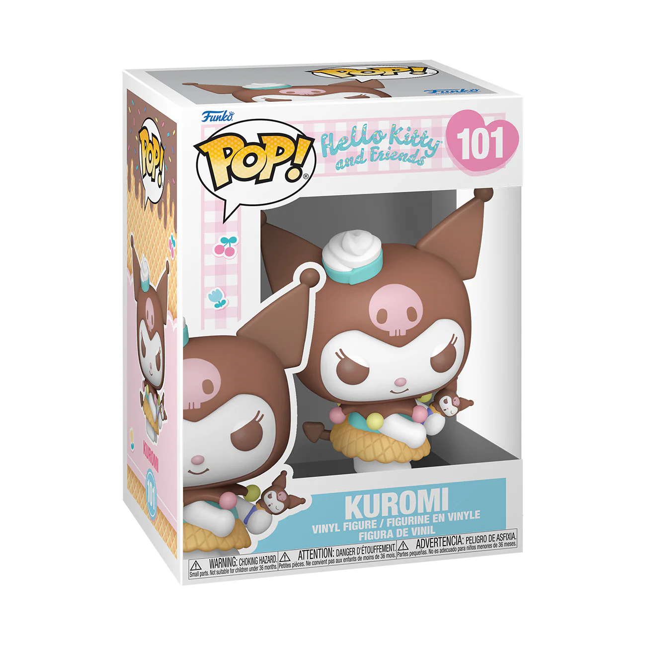 Kuromi (Ice Cream) Hello Kitty Funko Pop! Sanrio Vinyl Figure - Image 3