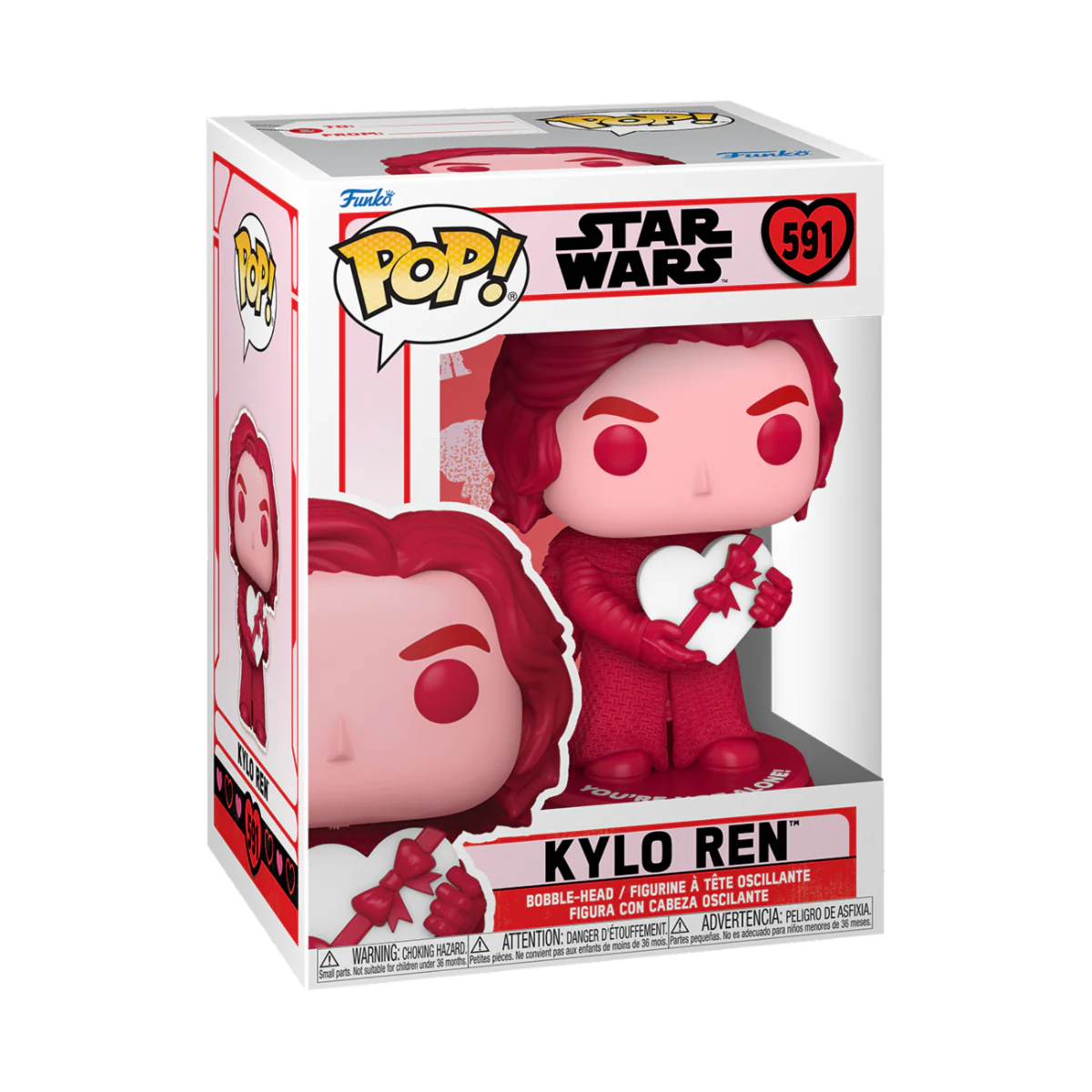 Kylo Ren (Valentine) Funko Pop! Star Wars Vinyl Figure - Image 2