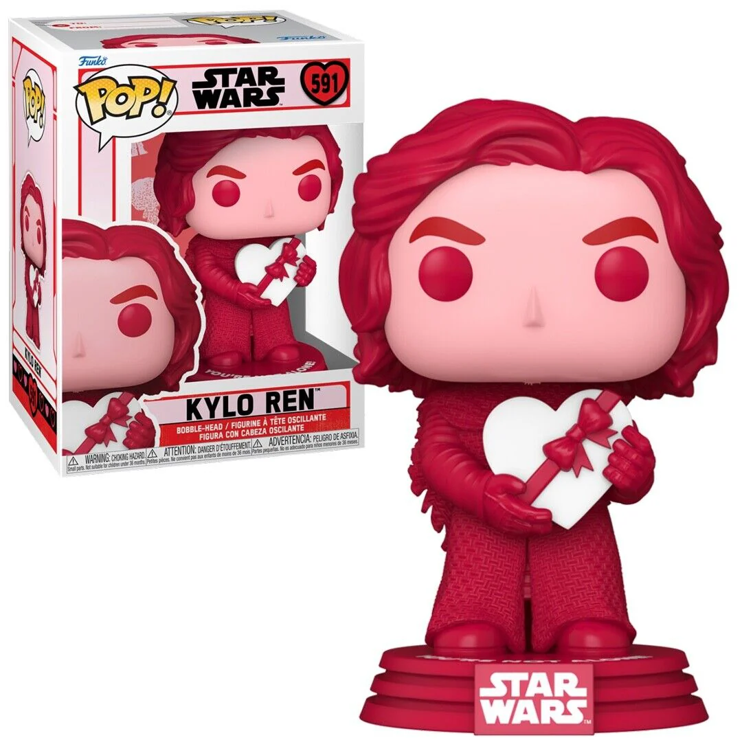 Kylo Ren (Valentine) Funko Pop! Star Wars Vinyl Figure - Image 3