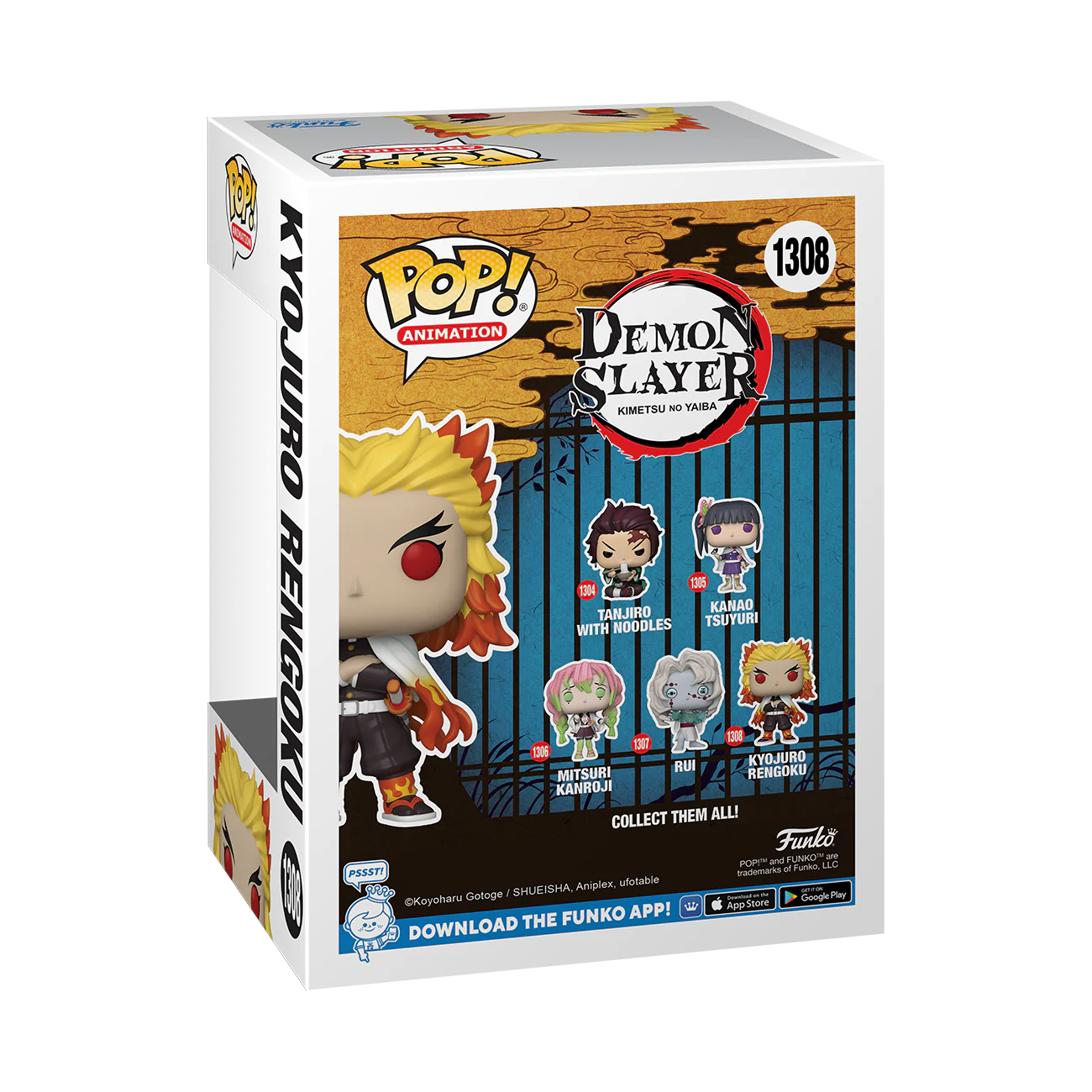 Kyojuro Rengoku Demon Slayer Funko Pop! Anime Vinyl Figure - Image 3