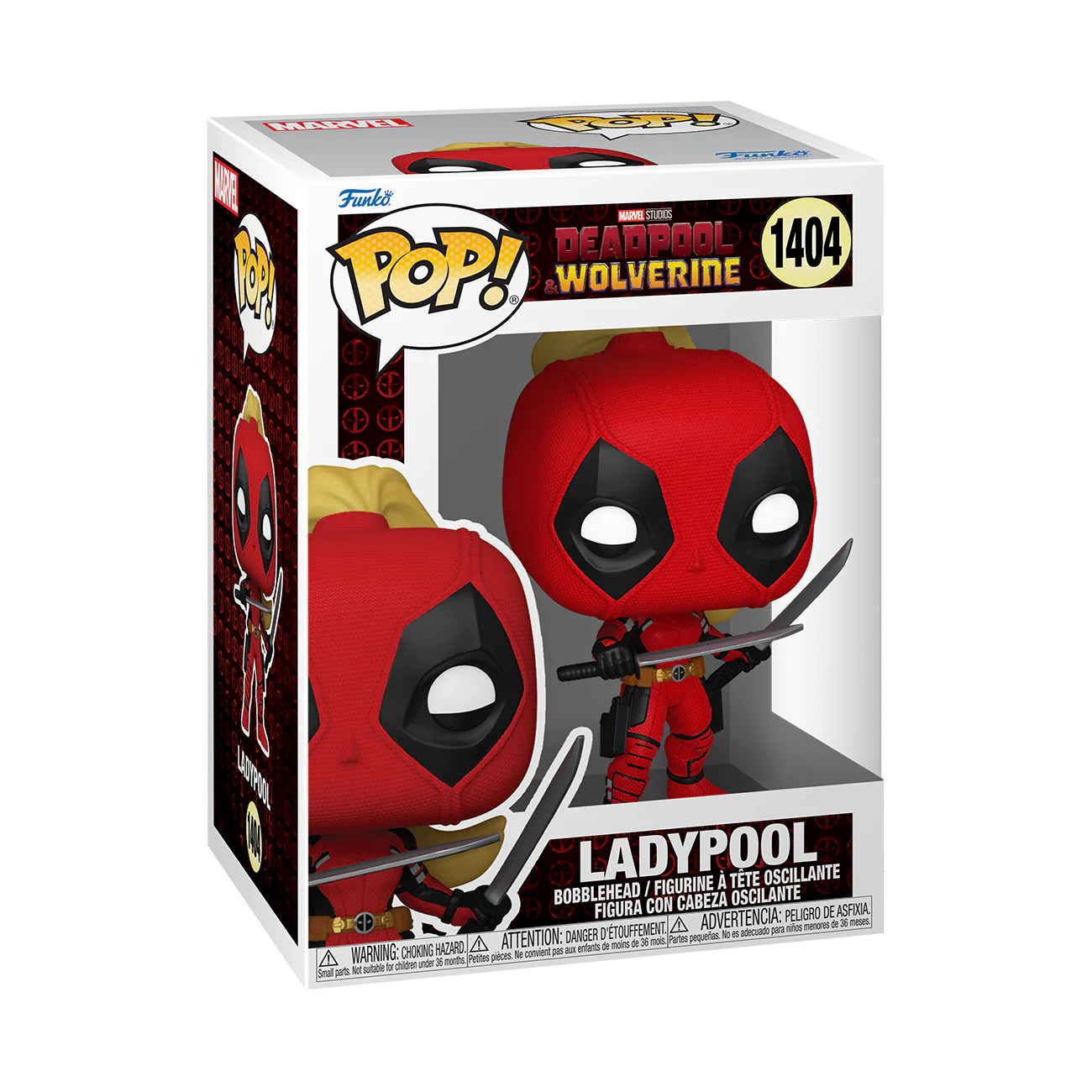 Ladypool Deadpool & Wolverine Funko Pop! Marvel Vinyl Figure - Image 2