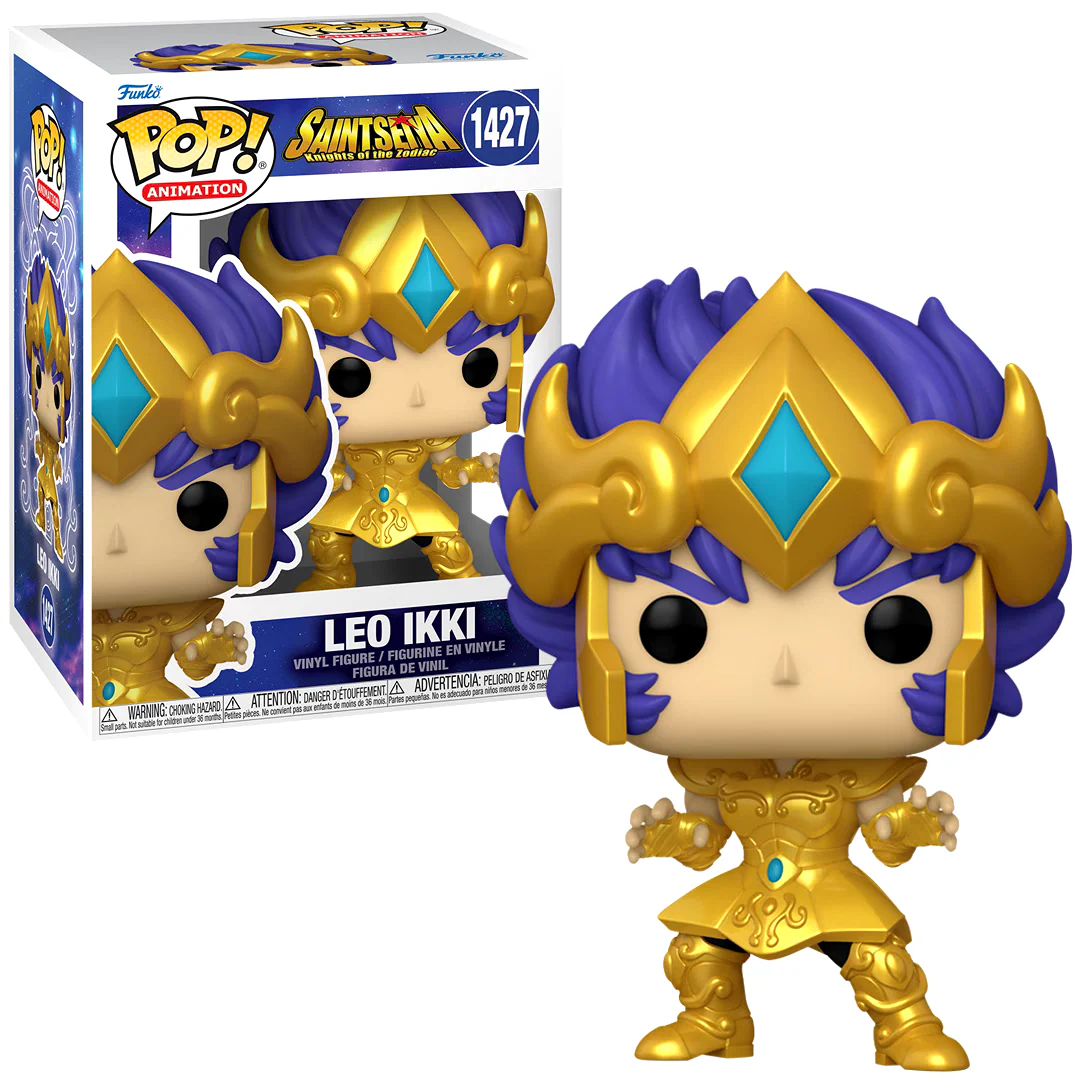 Leo Ikki Saint Seiya Funko Pop! Animation Vinyl Figure