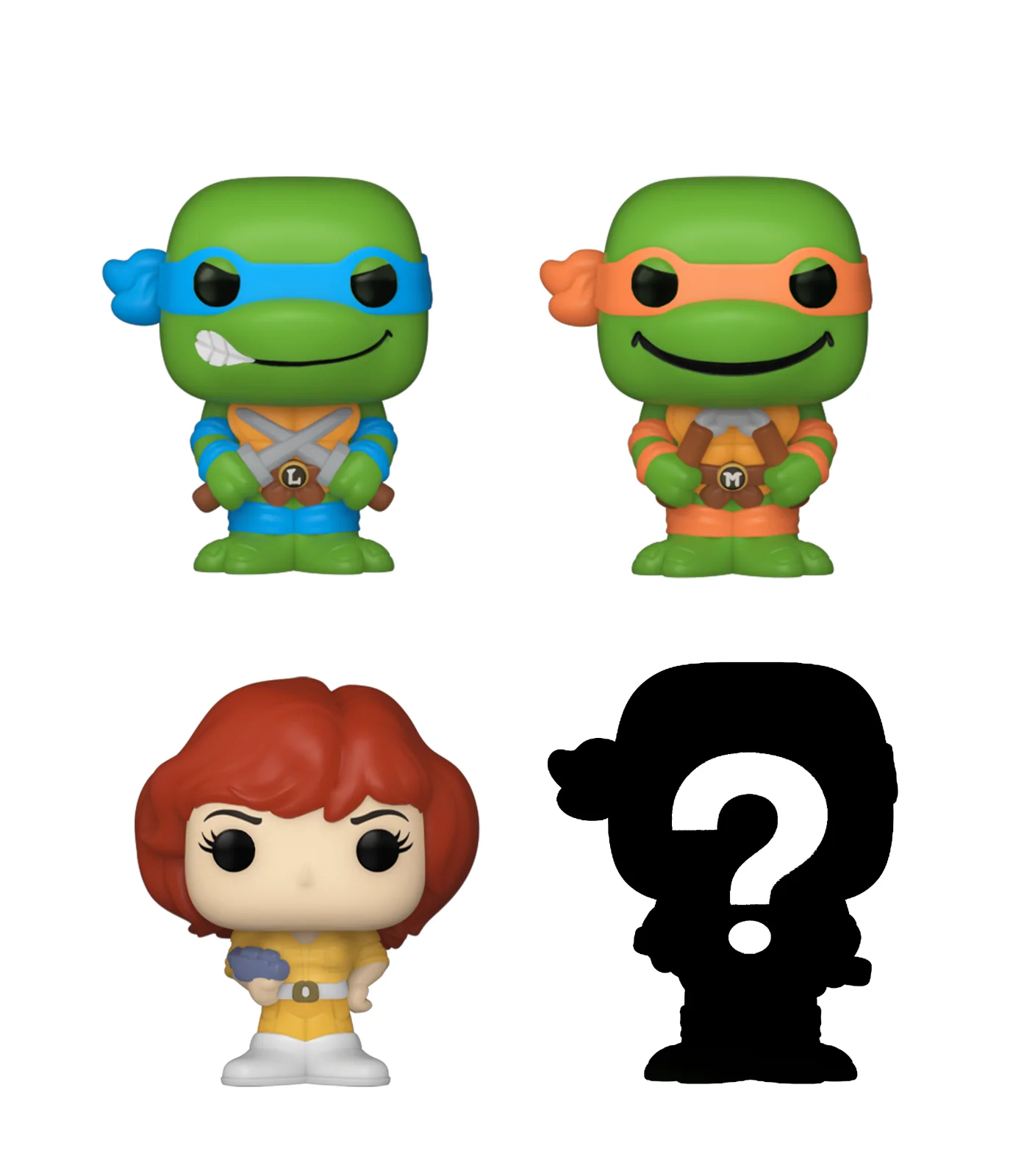 Leonardo 4-Pack TMNT Funko Bitty Pop! Vinyl Figures - Image 2