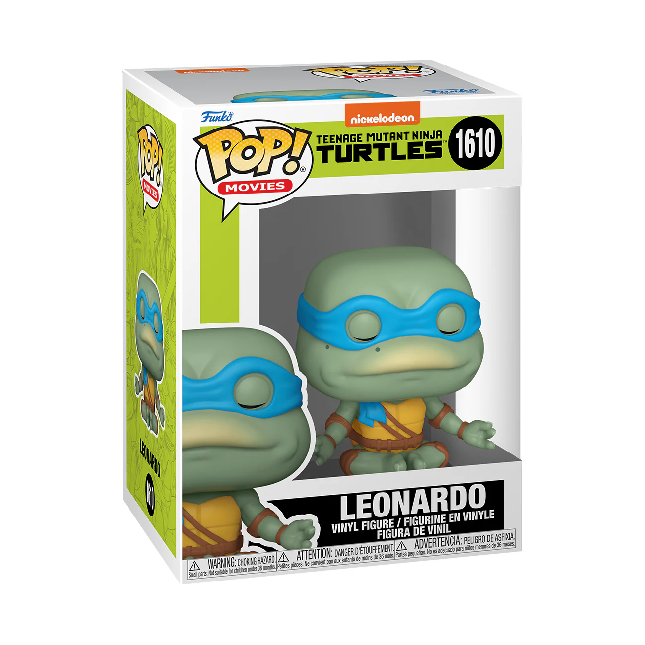Leonardo (Meditating) Teenage Mutant Ninja Turtles Funko Pop! Movies Vinyl Figure - Image 3