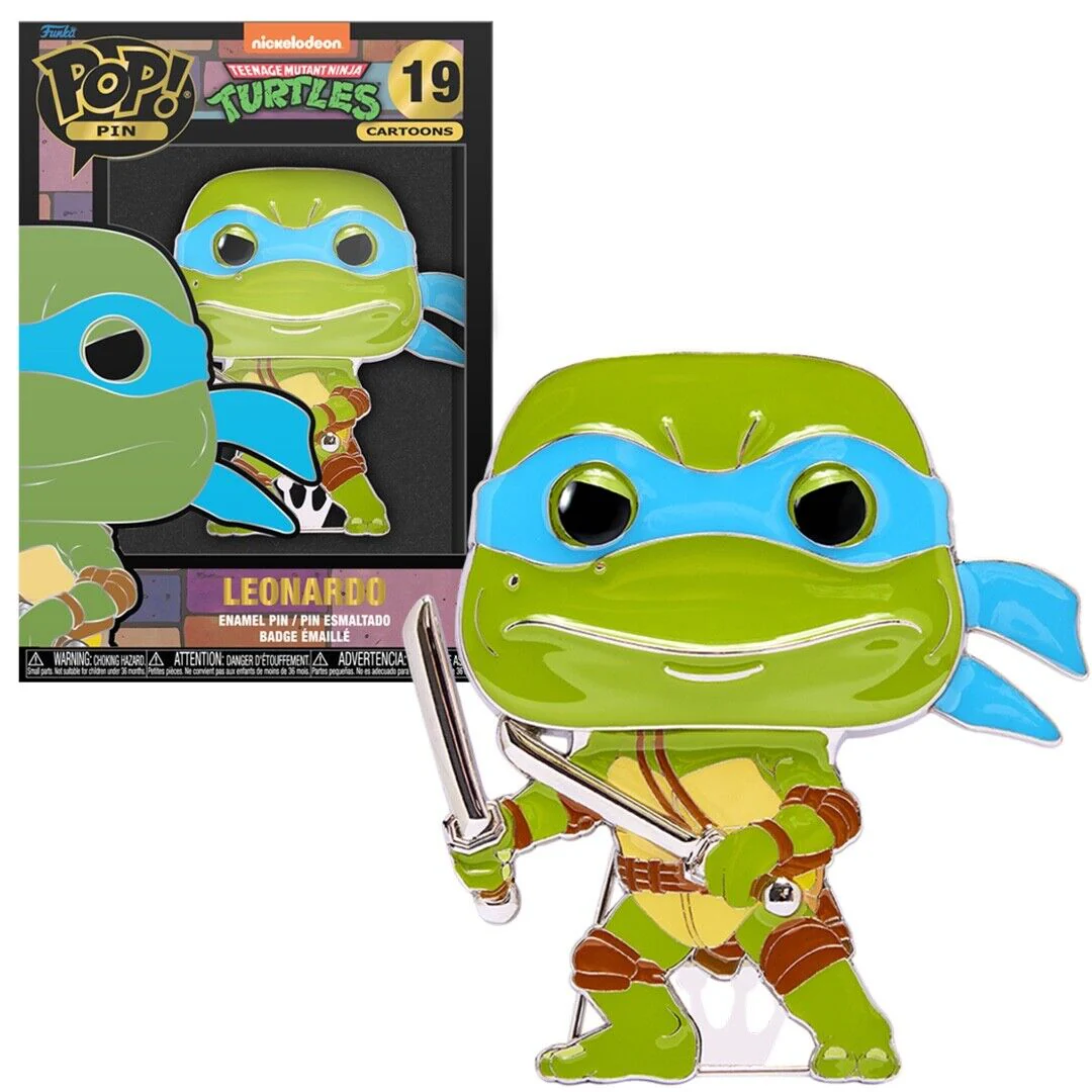 Leonardo TMNT Funko Pop! Movies Pin