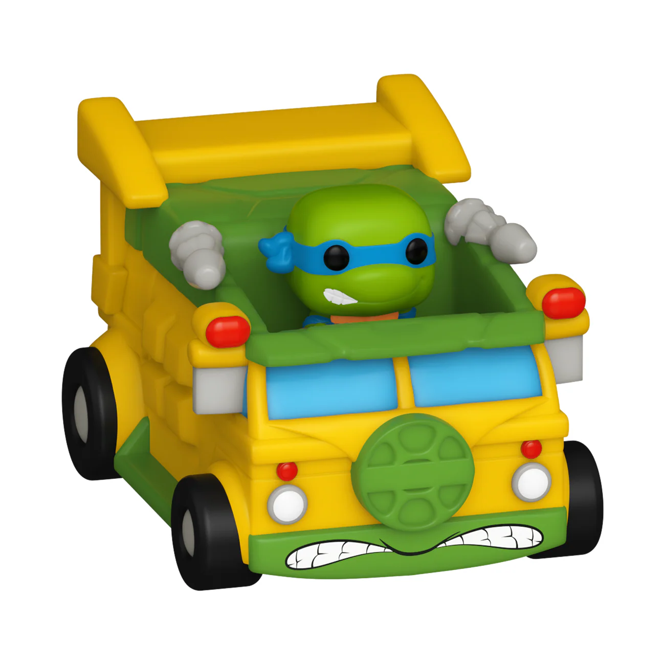 Leonardo with Turtle Van TMNT Funko Bitty Pop! Rides Vinyl Figure - Image 3