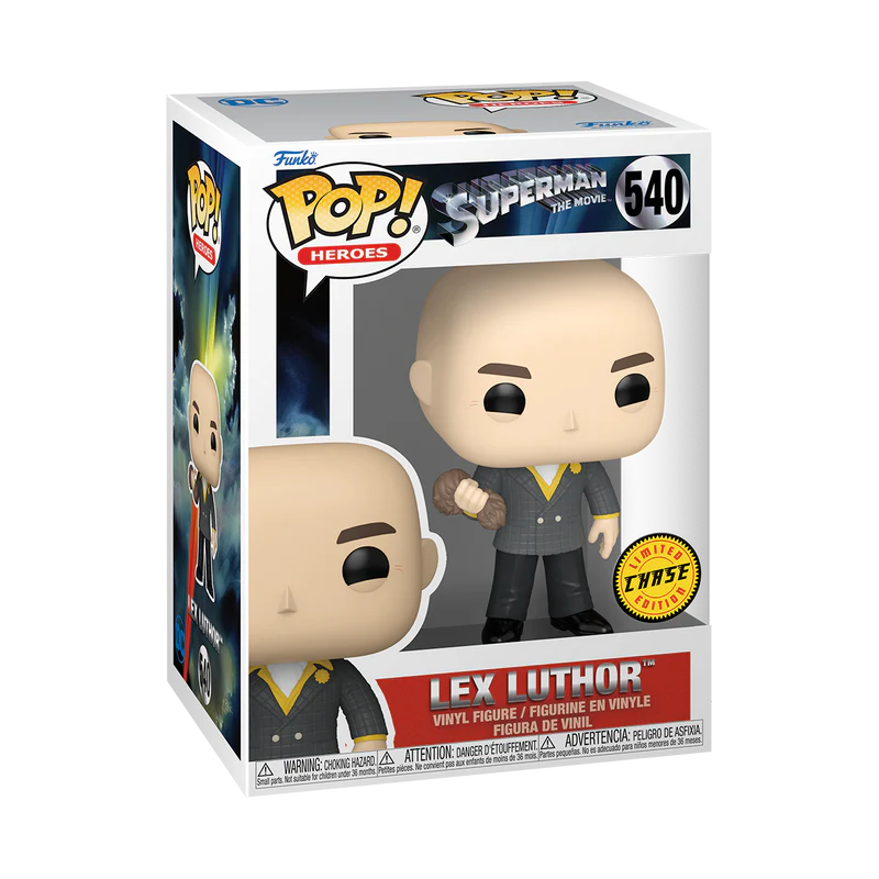 Lex Luthor Superman: The Movie Funko Pop! DC Comics Vinyl Figure Common + Chase Bundle - Image 3