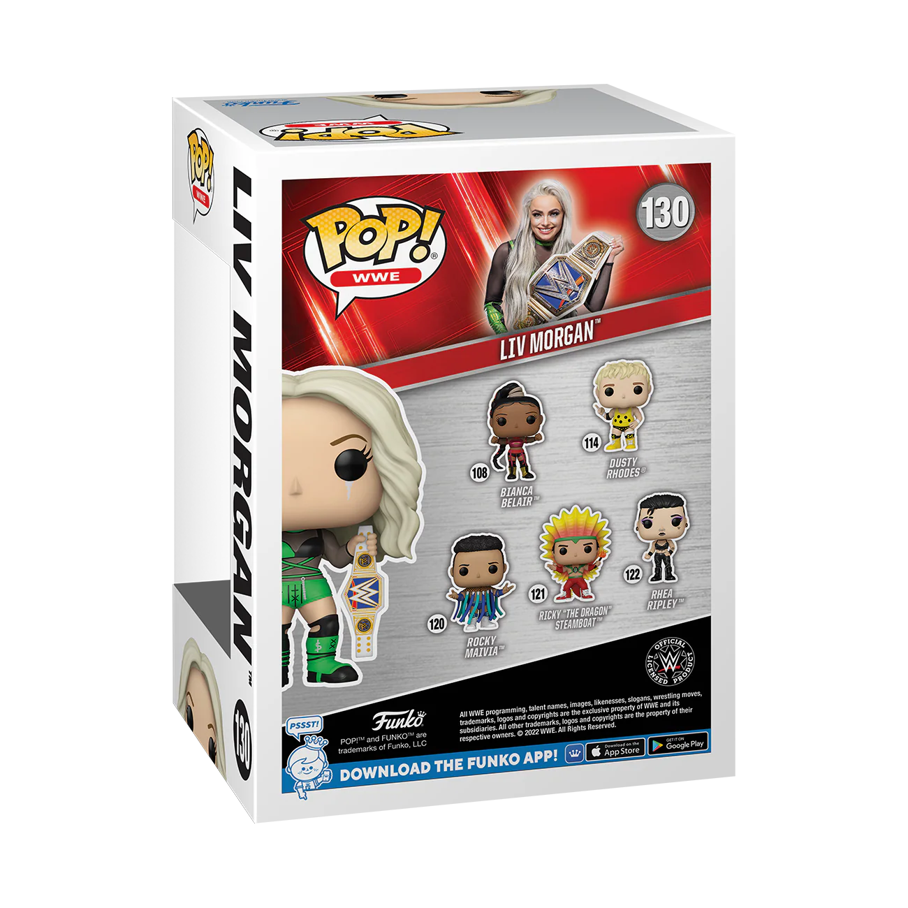 Liv Morgan Funko Pop! WWE Vinyl Figure - Image 3