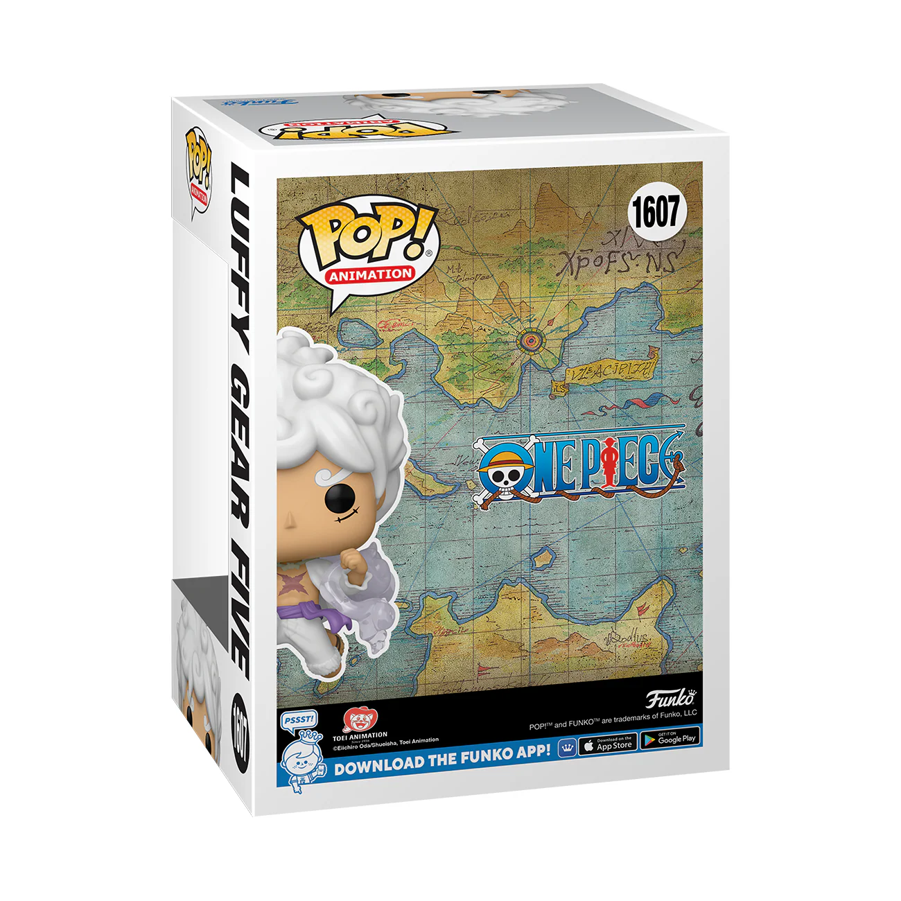 Luffy Gear Five One Piece Funko Pop! Anime Vinyl Figure - Image 3