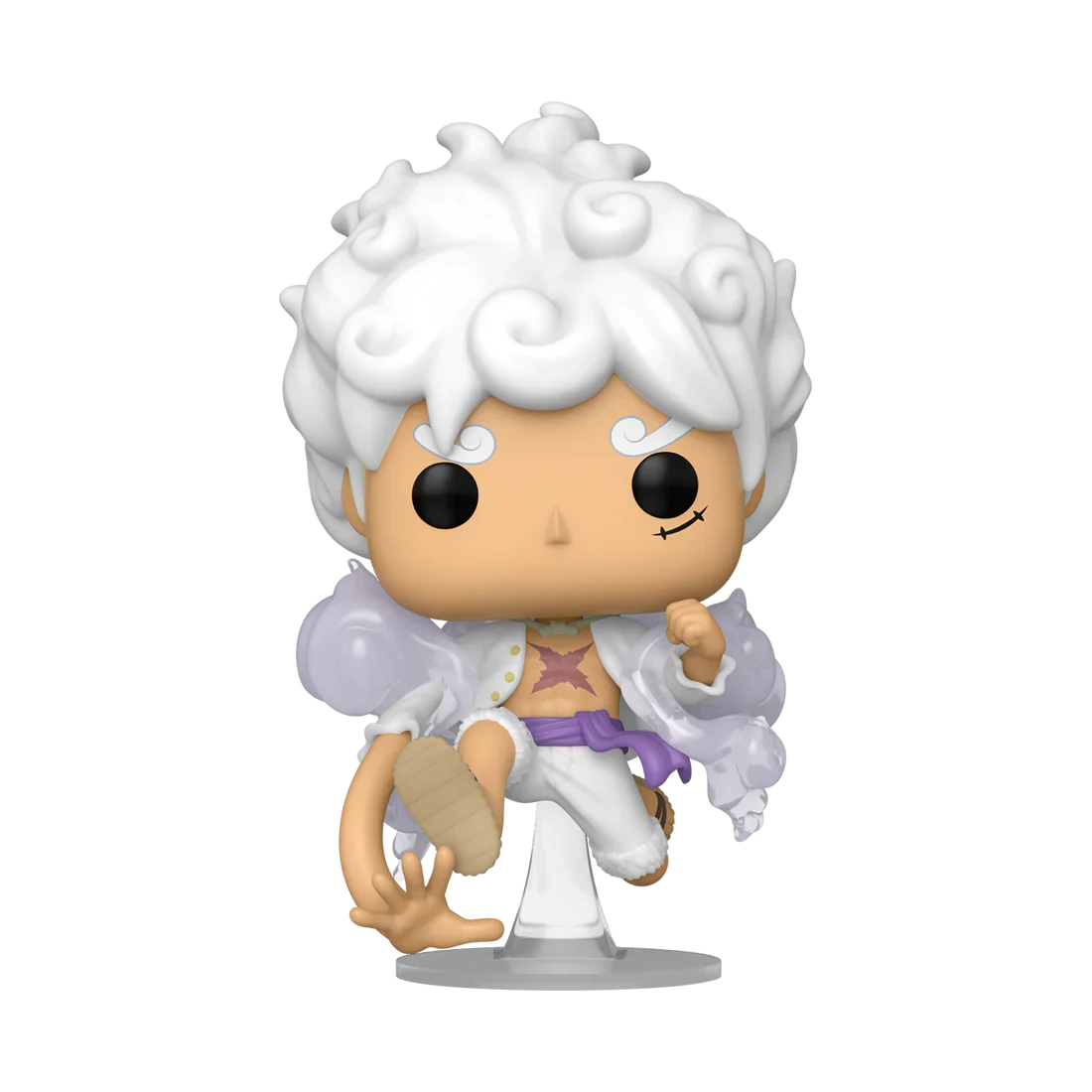 Luffy Gear Five One Piece Funko Pop! Anime Vinyl Figure Common + Chase Bundle - Image 5