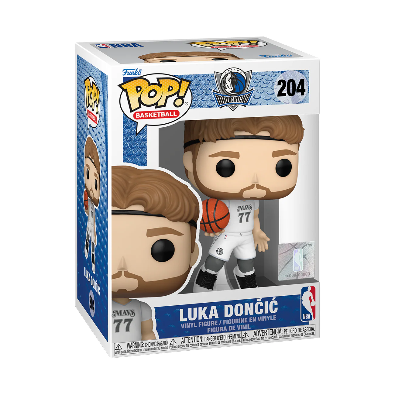 Luka Doncic (2024 City Edition) NBA Funko Pop! Vinyl Figure - Image 3