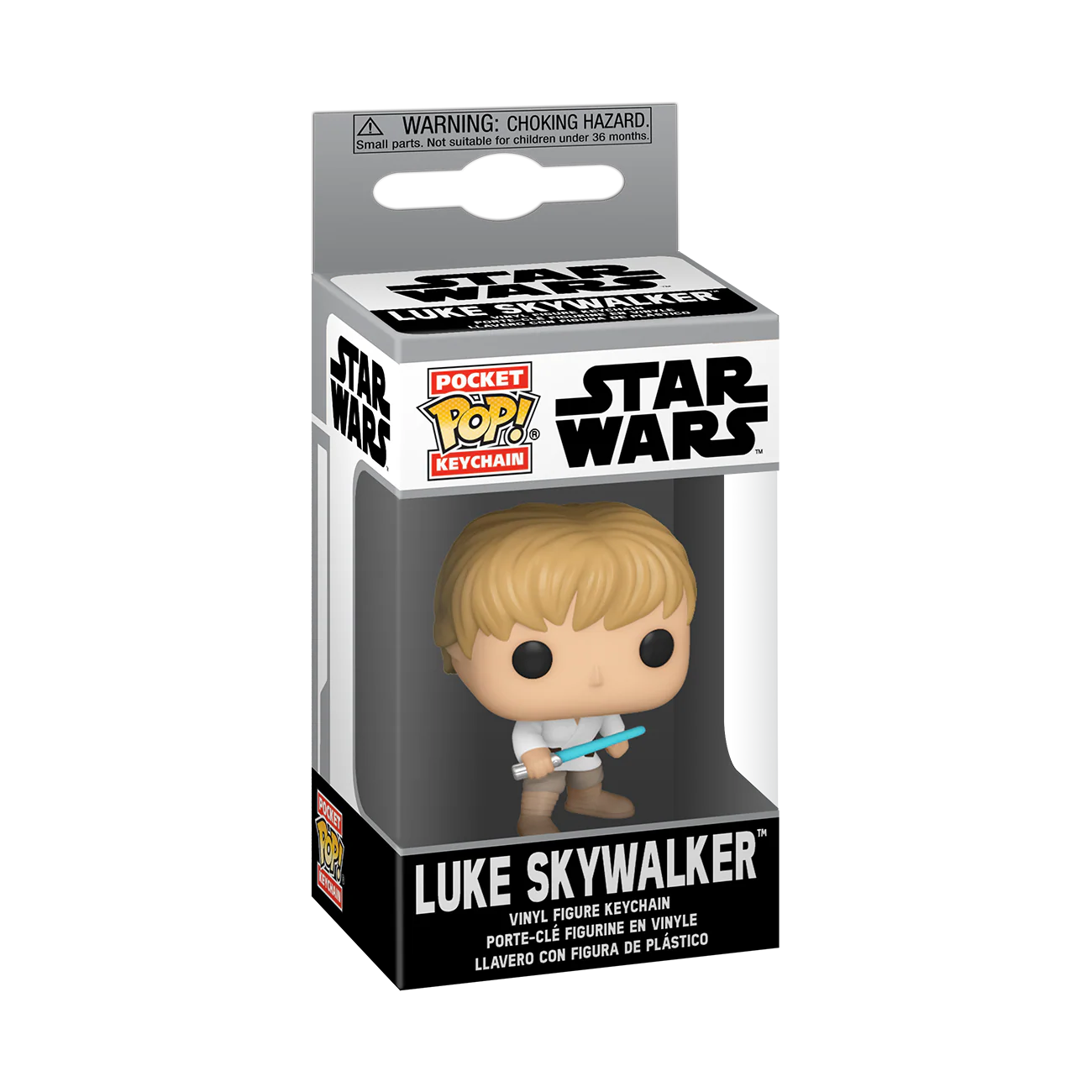 Luke Skywalker Funko Pocket Pop! Star Wars Keychain - Image 2