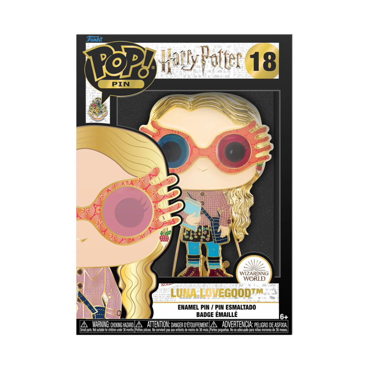 Luna Lovegood Funko Pop! Harry Potter Pin - Image 3