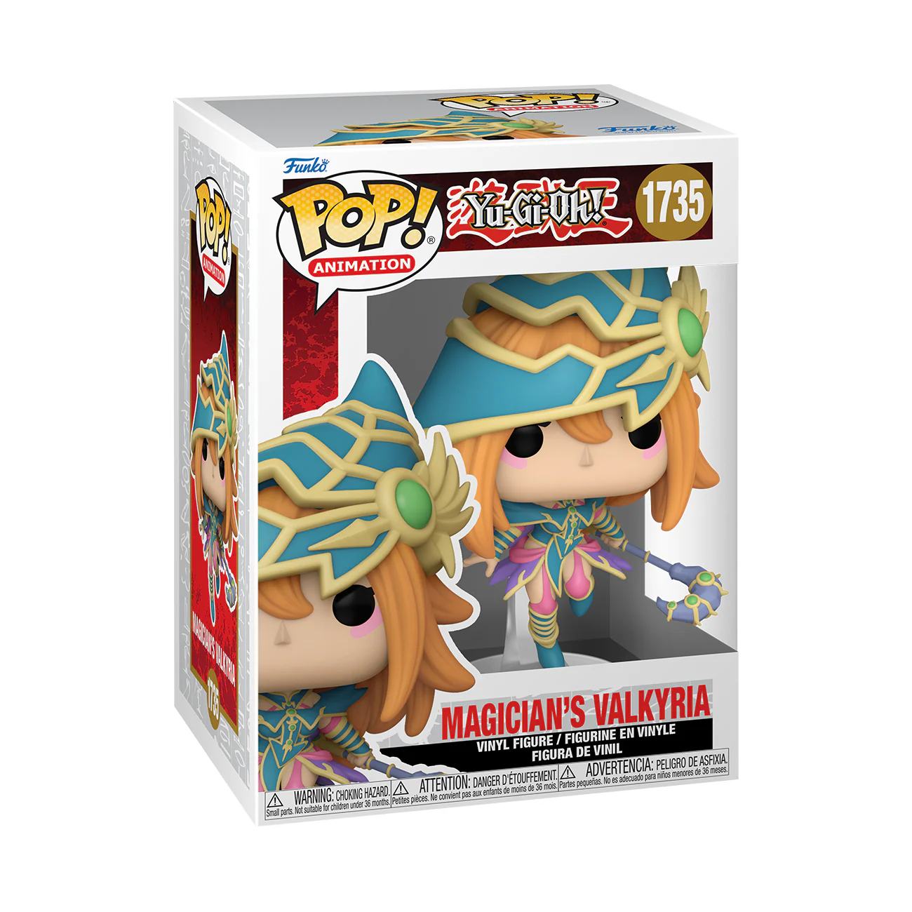 Magicians Valkyria Yu-Gi-Oh! Funko Pop! Animation Vinyl Figure - Image 3