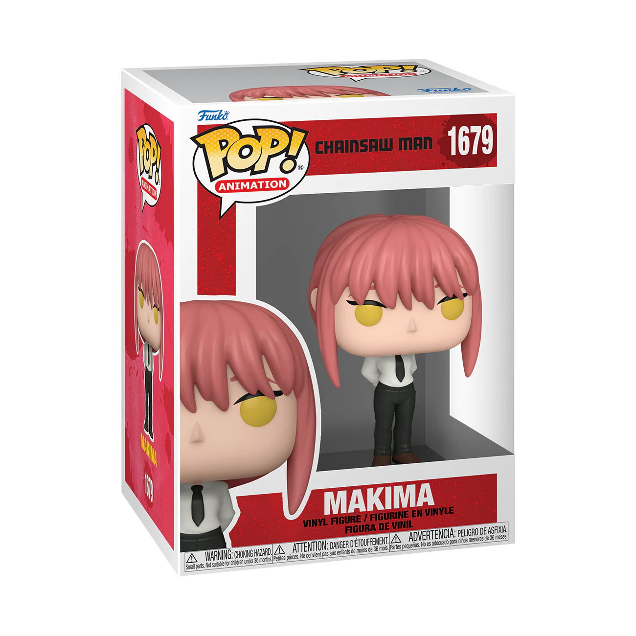 Makima Chainsaw Man Funko Pop! Anime Vinyl Figure - Image 3