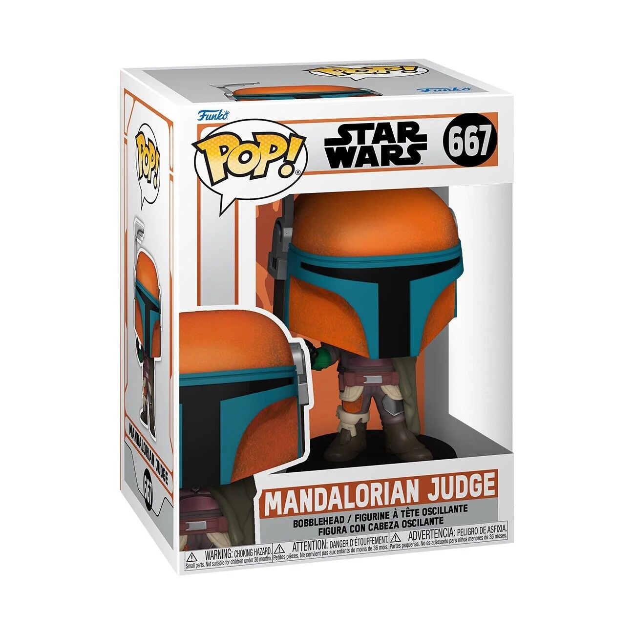Mandalorian Judge The Mandalorian Funko Pop! Star Wars Vinyl Figure - Image 3