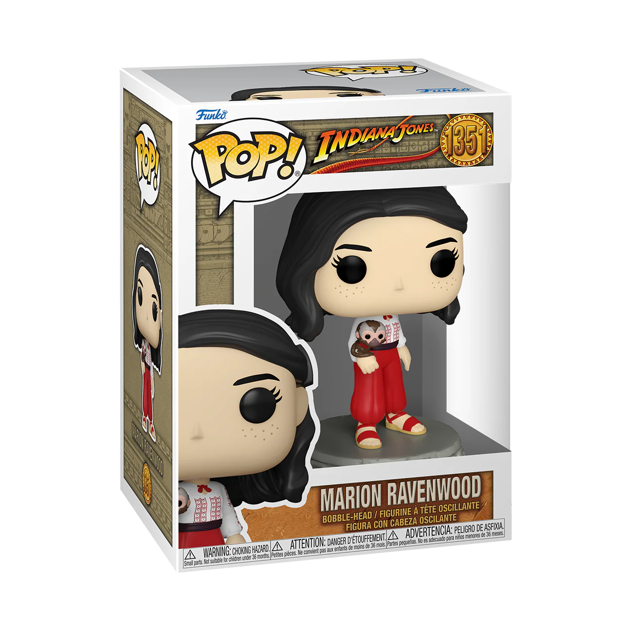 Marion Ravenwood Indiana Jones Funko Pop! Movies Vinyl Figure - Image 3
