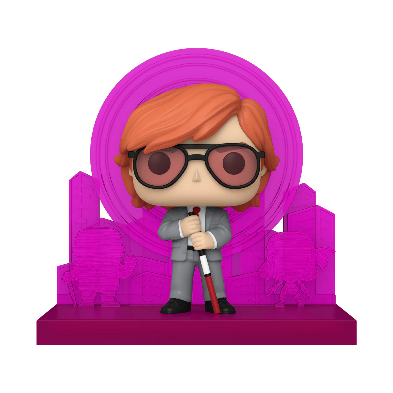 Matt Murdock with Radar Daredevil 60th Anniversary Funko Pop! Deluxe Vinyl Figure - Image 2