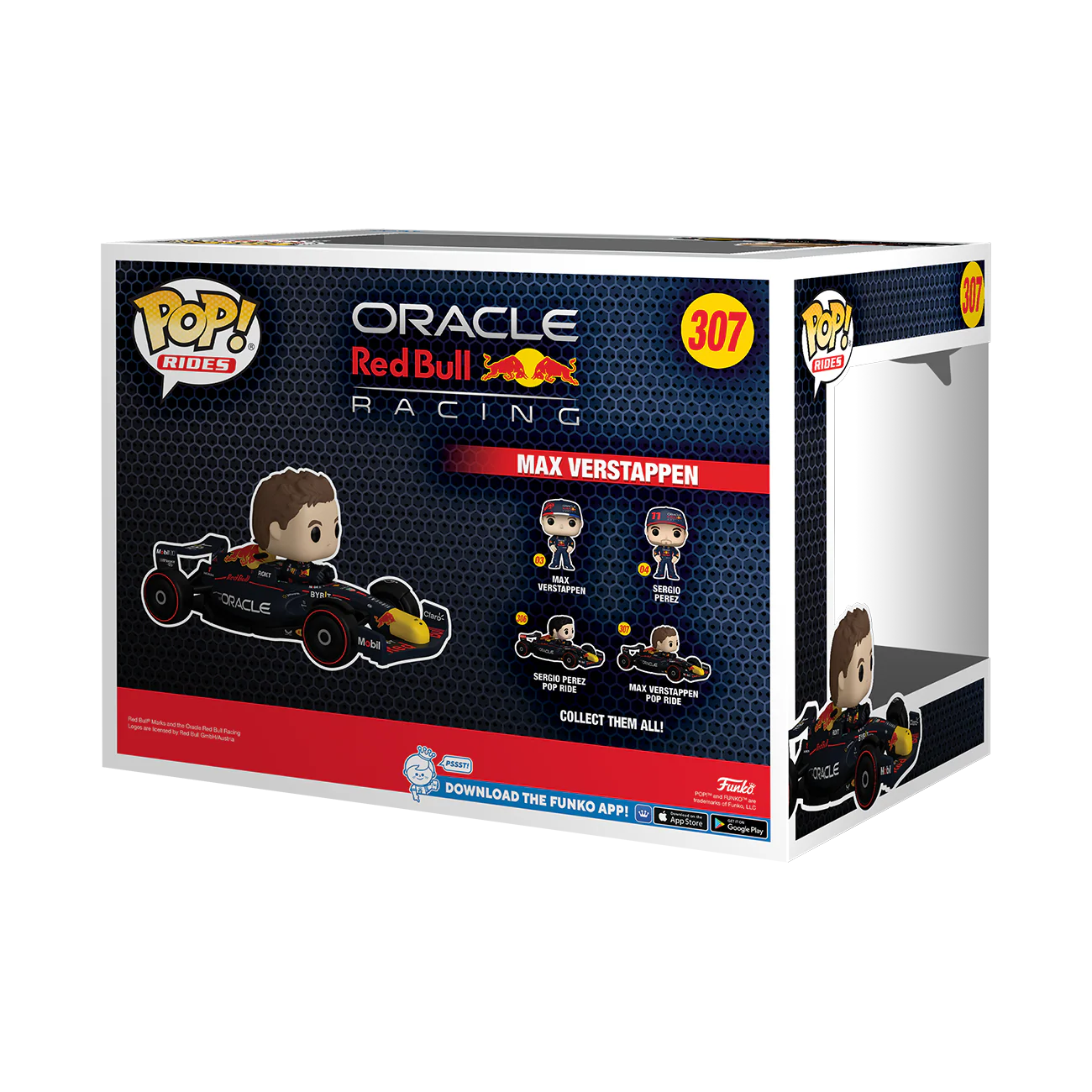 Max Verstappen Red Bull Formula 1 Funko Pop! Rides Vinyl Figure - Image 3
